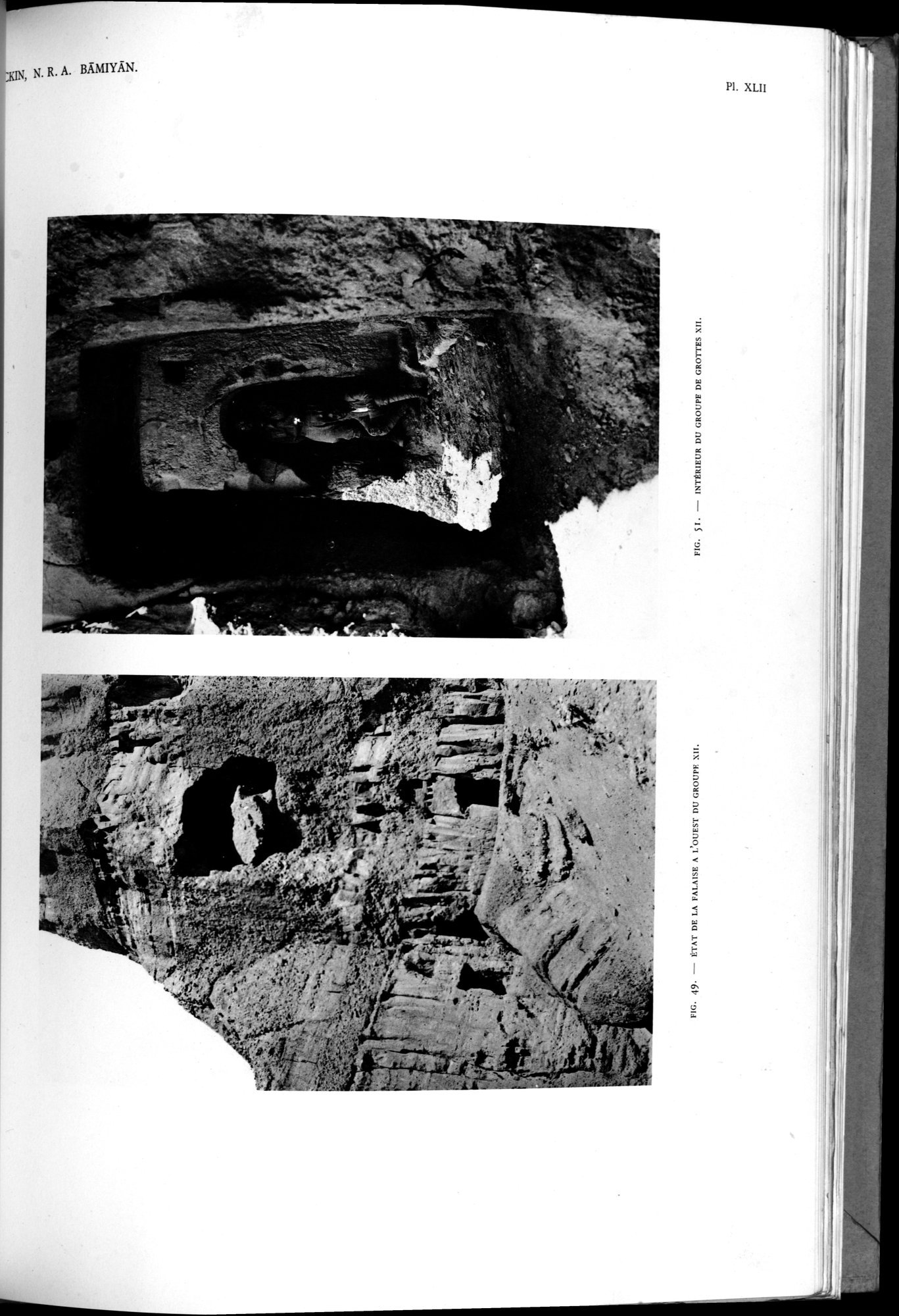 Nouvelles Recherches Archéologiques à Bāmiyān : vol.1 / 191 ページ（白黒高解像度画像）