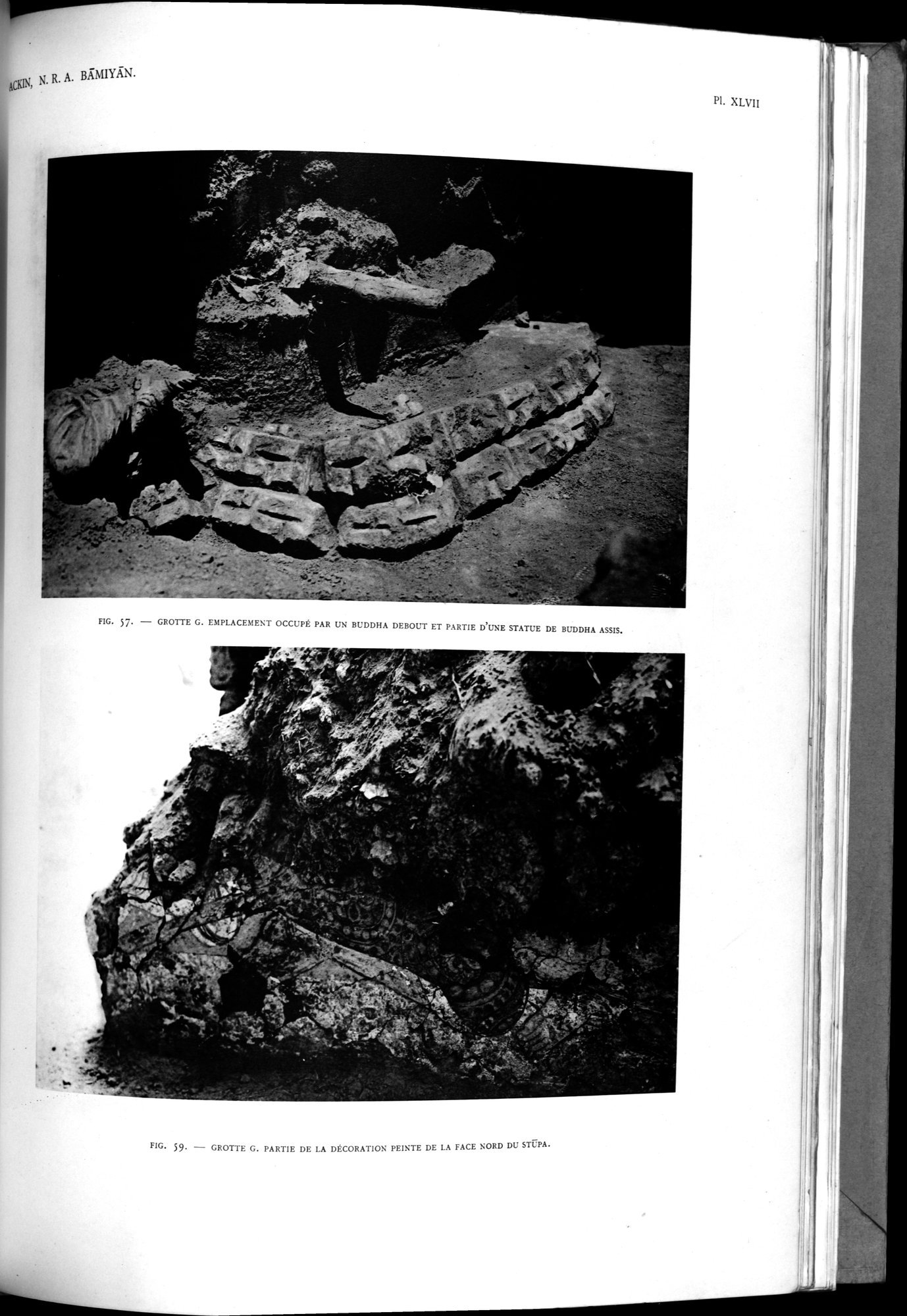 Nouvelles Recherches Archéologiques à Bāmiyān : vol.1 / 201 ページ（白黒高解像度画像）