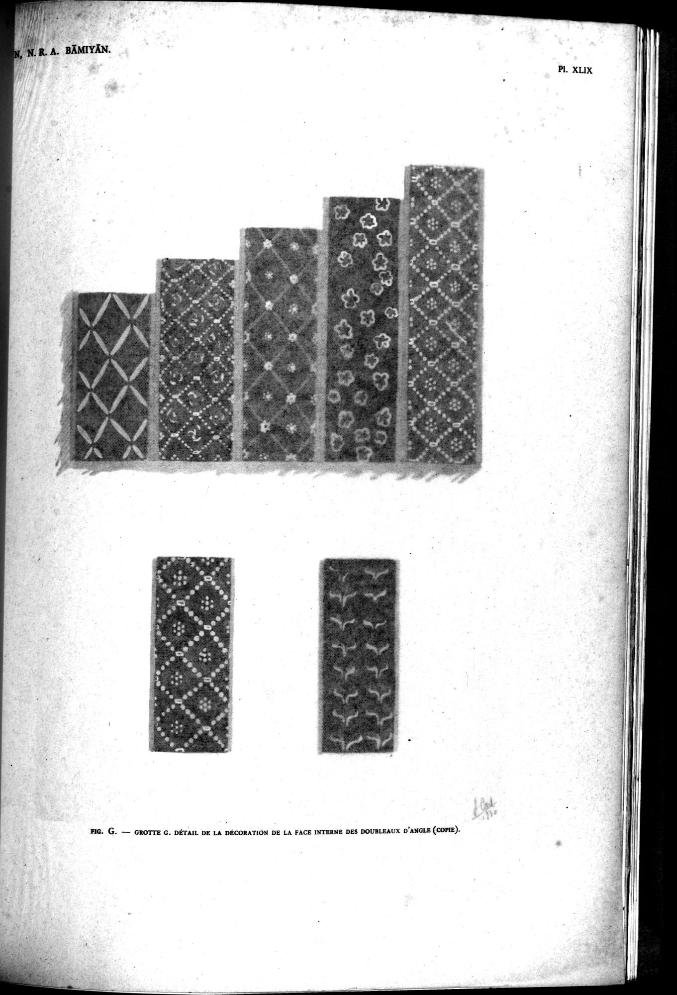 Nouvelles Recherches Archéologiques à Bāmiyān : vol.1 / 207 ページ（白黒高解像度画像）