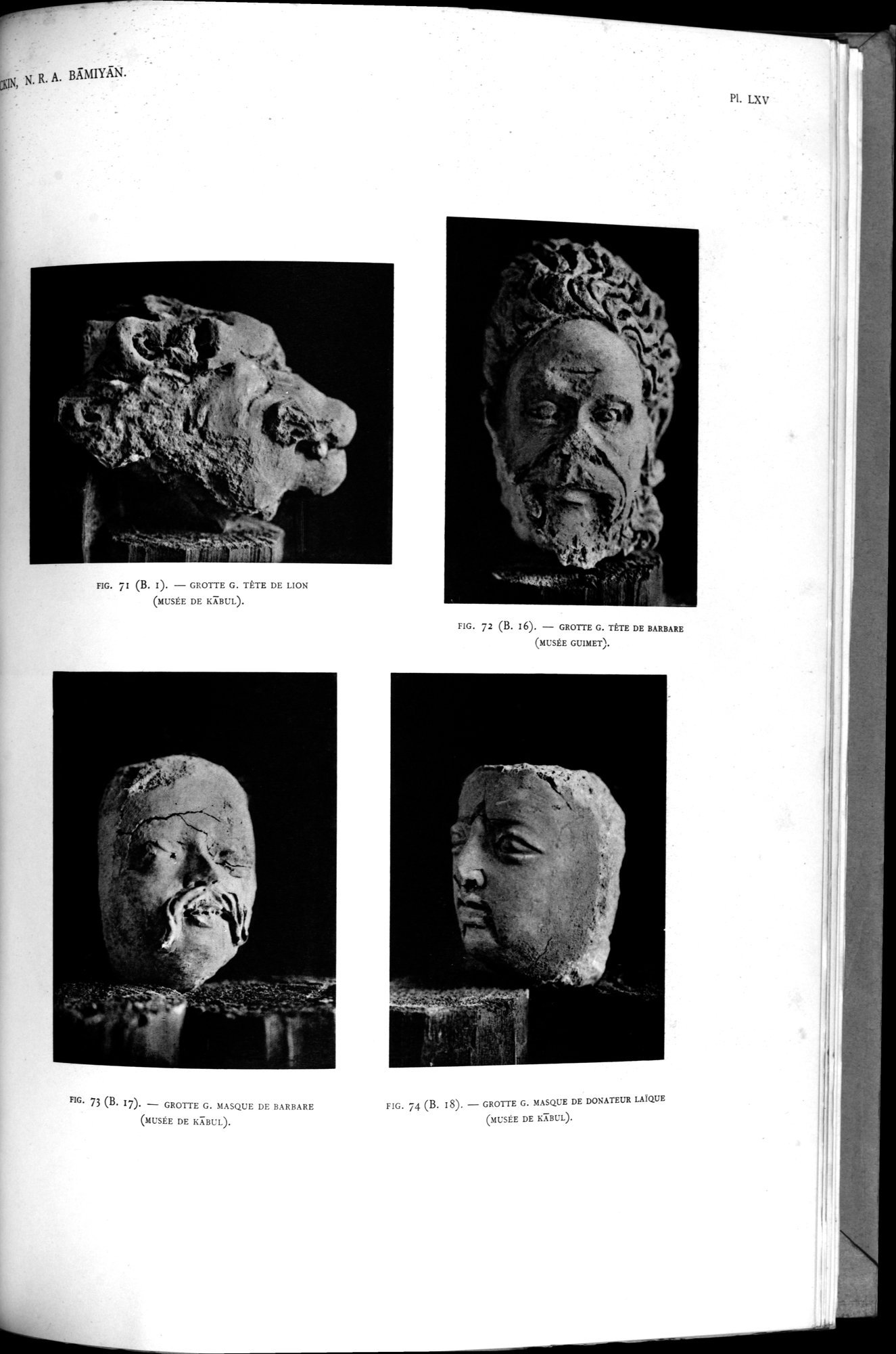 Nouvelles Recherches Archéologiques à Bāmiyān : vol.1 / 251 ページ（白黒高解像度画像）