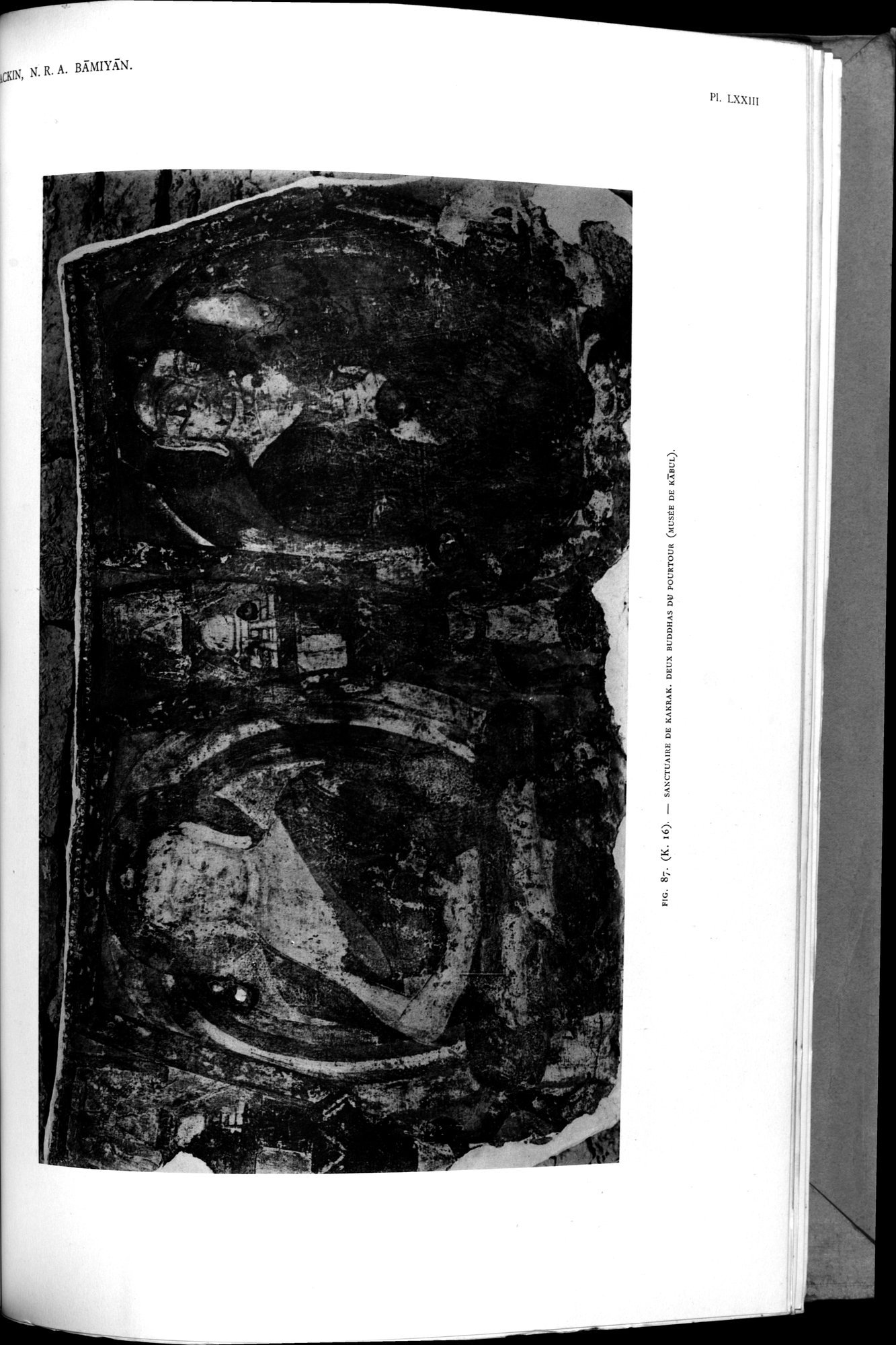 Nouvelles Recherches Archéologiques à Bāmiyān : vol.1 / 267 ページ（白黒高解像度画像）