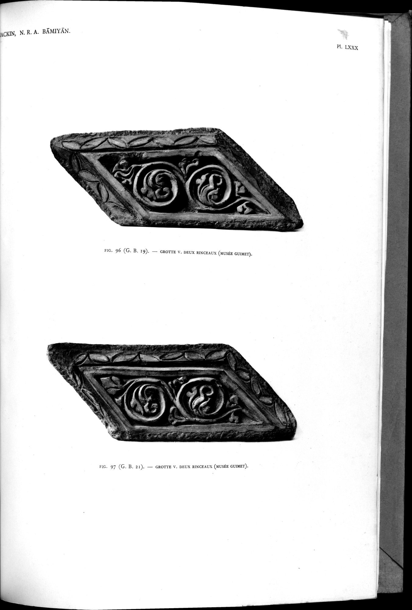 Nouvelles Recherches Archéologiques à Bāmiyān : vol.1 / 281 ページ（白黒高解像度画像）