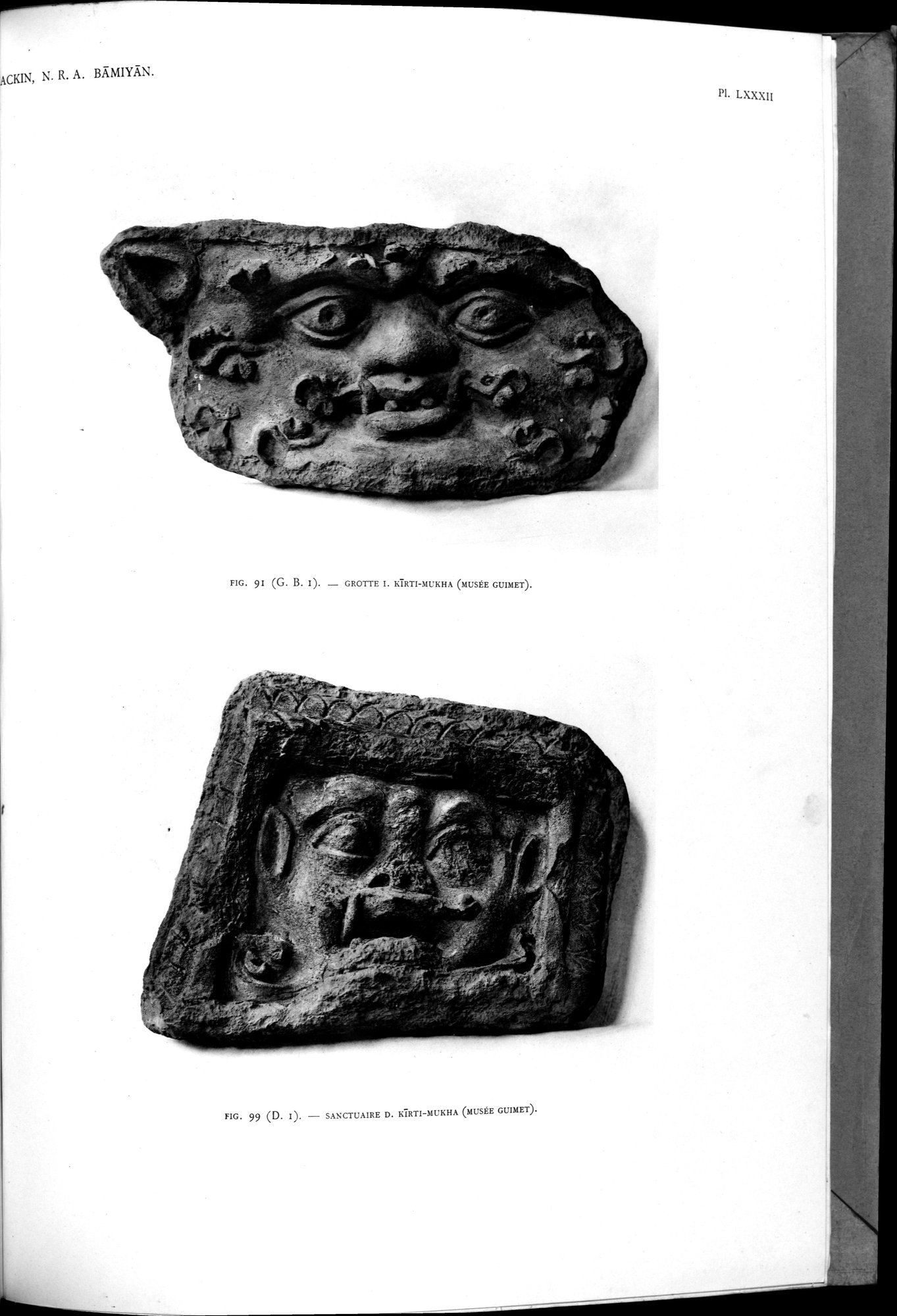 Nouvelles Recherches Archéologiques à Bāmiyān : vol.1 / 285 ページ（白黒高解像度画像）