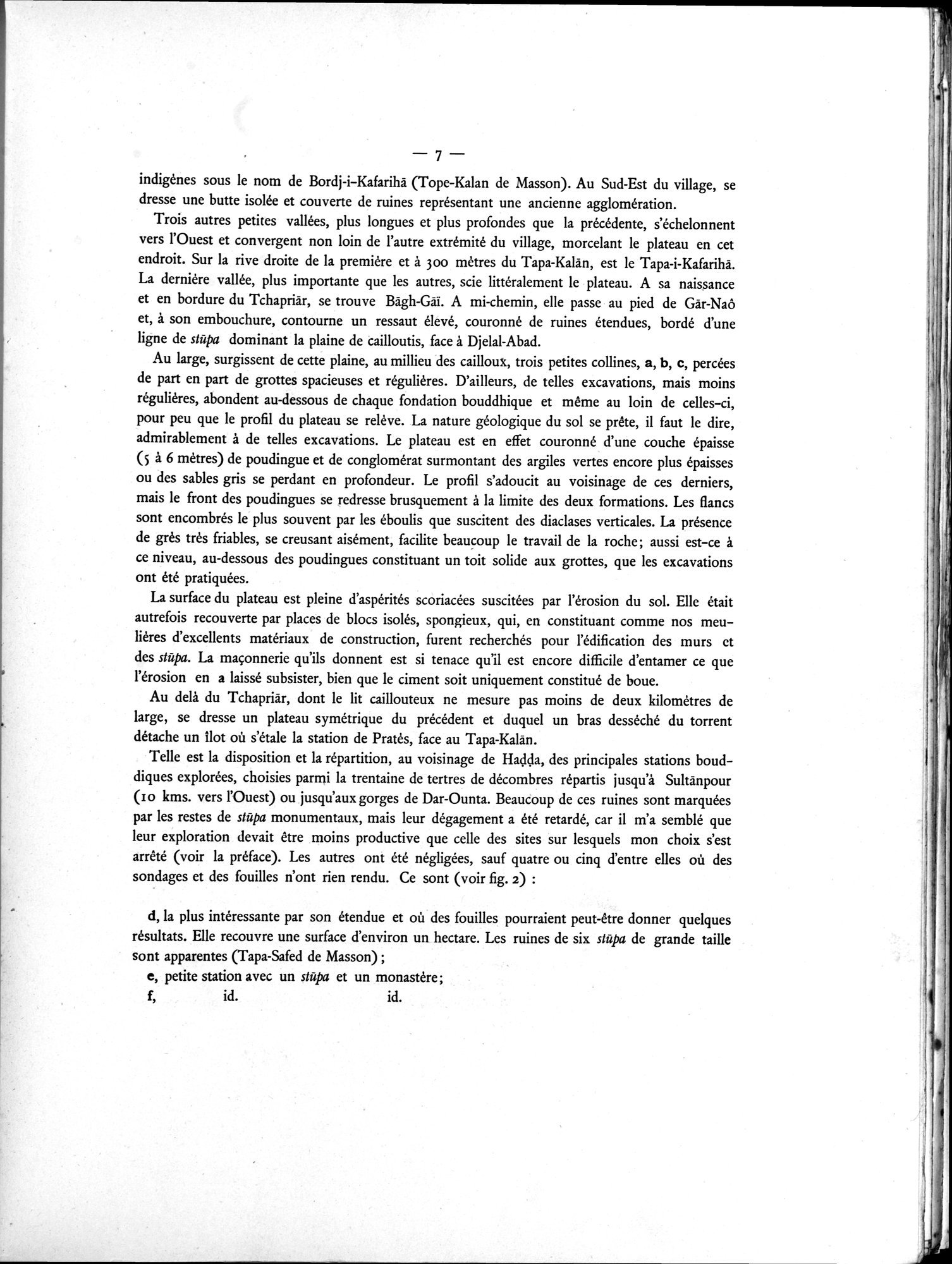 Les Fouilles de Haḍḍa I : vol.1 / 15 ページ（白黒高解像度画像）