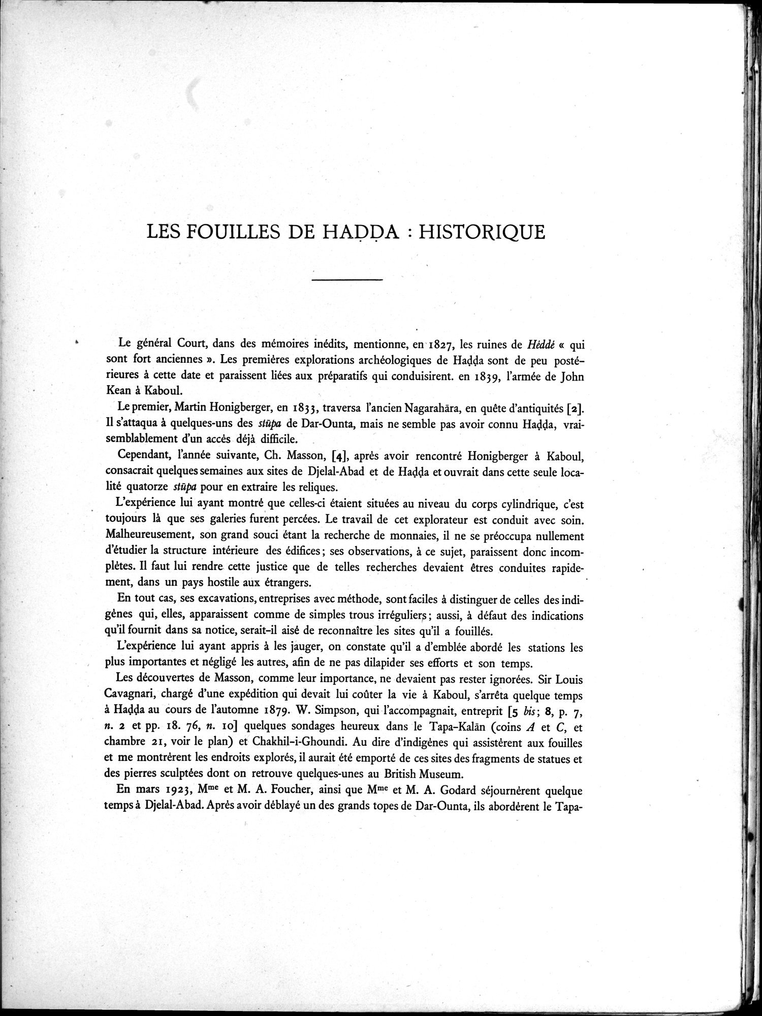 Les Fouilles de Haḍḍa I : vol.1 / 19 ページ（白黒高解像度画像）