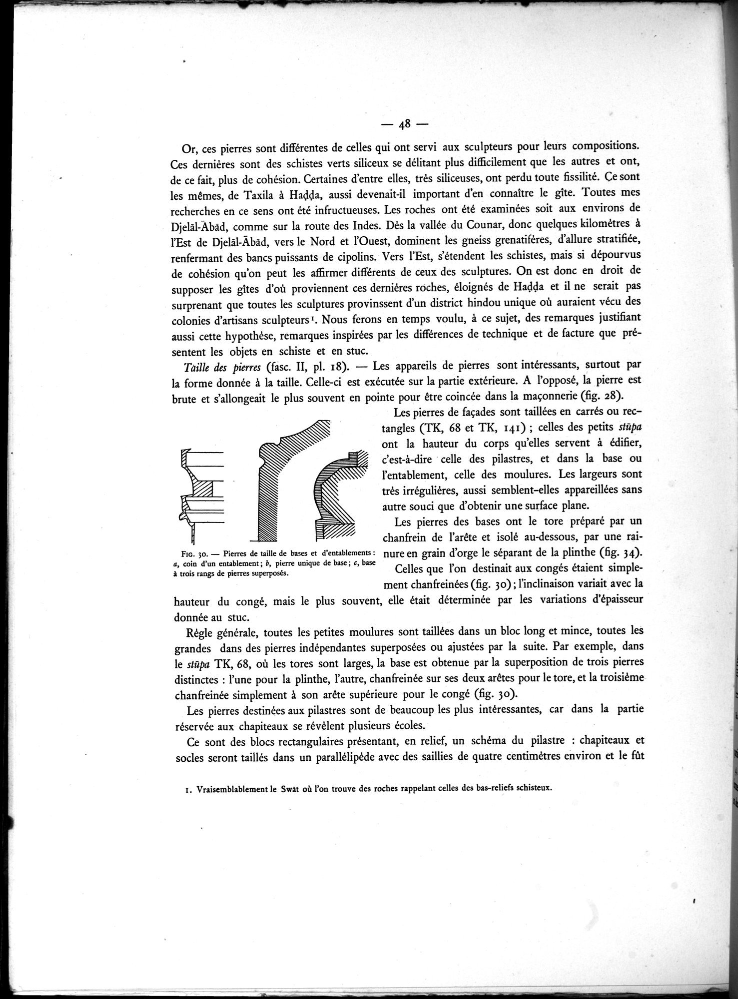 Les Fouilles de Haḍḍa I : vol.1 / 56 ページ（白黒高解像度画像）