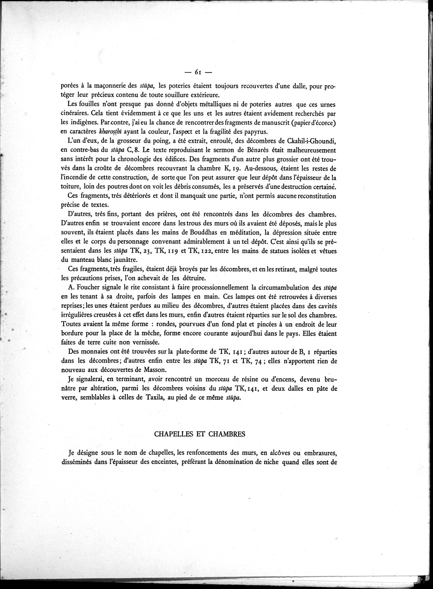Les Fouilles de Haḍḍa I : vol.1 / 69 ページ（白黒高解像度画像）