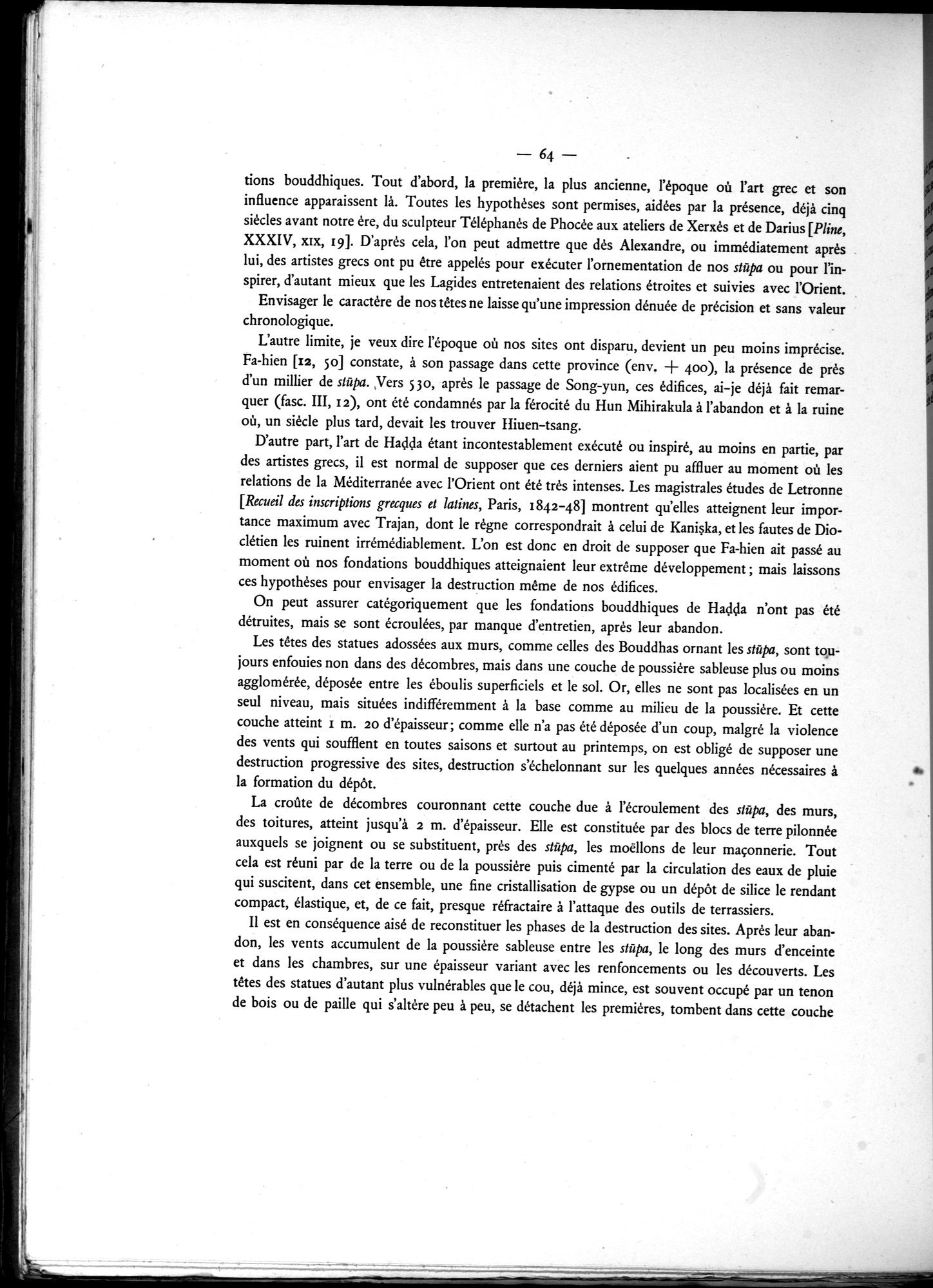 Les Fouilles de Haḍḍa I : vol.1 / 72 ページ（白黒高解像度画像）
