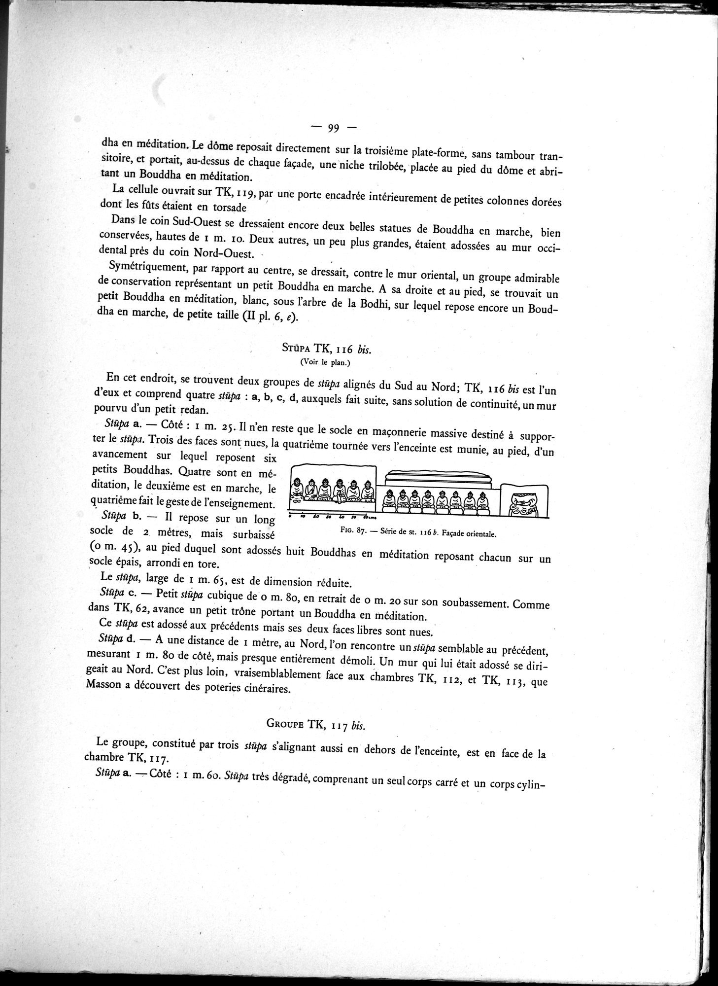 Les Fouilles de Haḍḍa I : vol.1 / 107 ページ（白黒高解像度画像）
