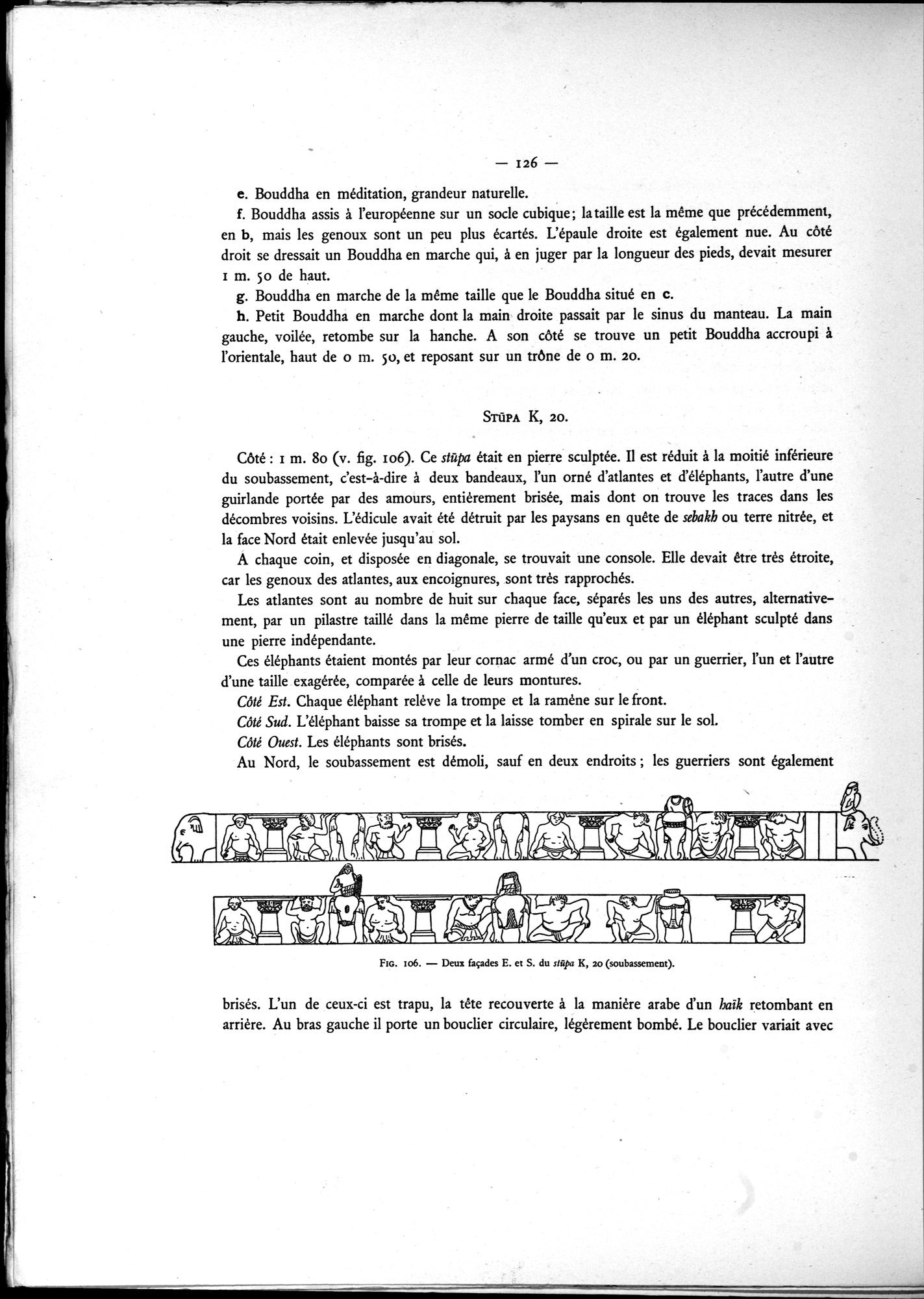 Les Fouilles de Haḍḍa I : vol.1 / 134 ページ（白黒高解像度画像）