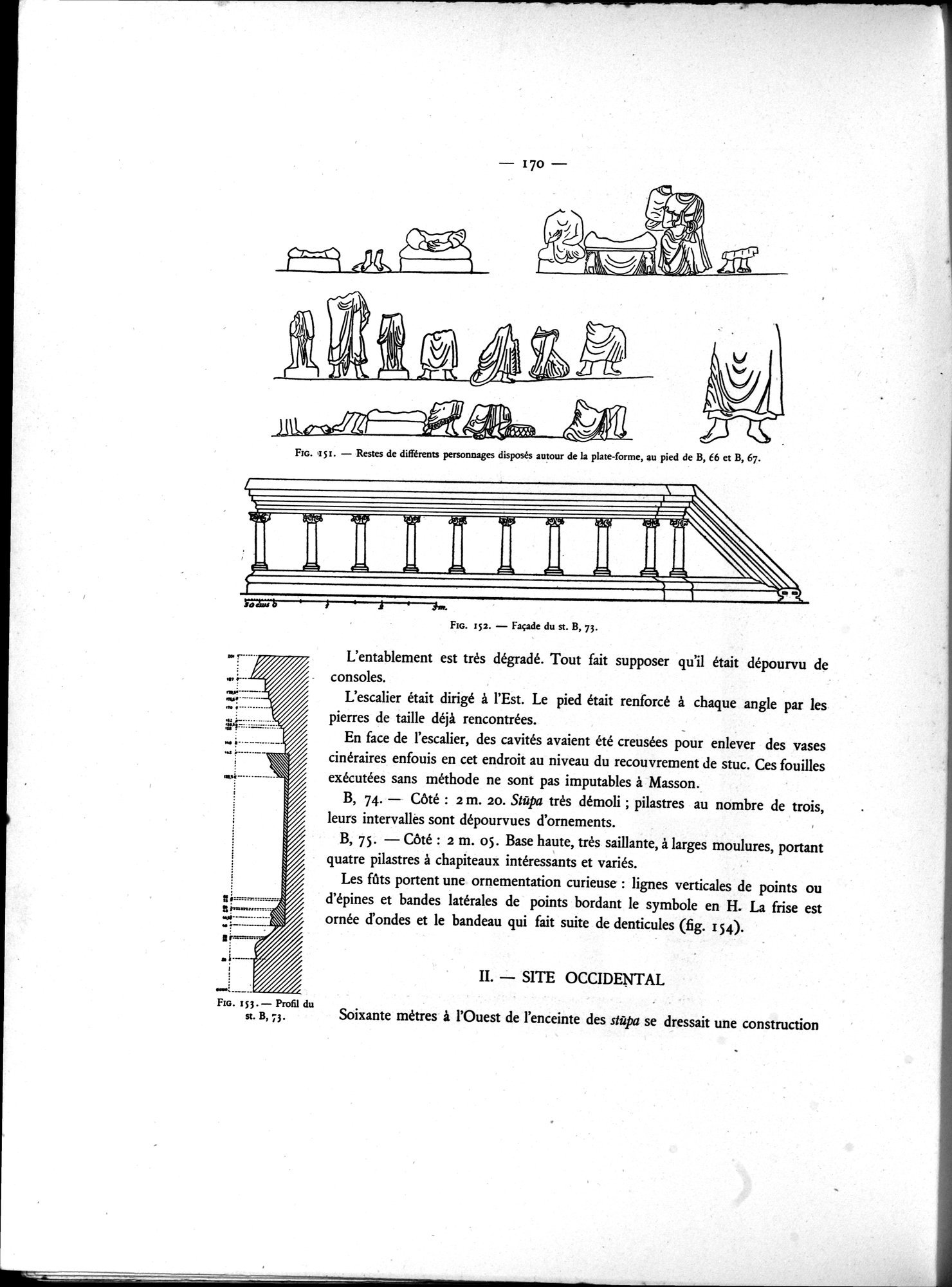Les Fouilles de Haḍḍa I : vol.1 / 178 ページ（白黒高解像度画像）