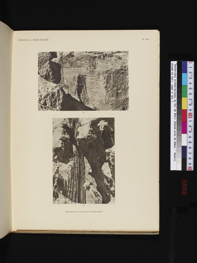 Recherches Archéologiques au Col de Khair khaneh près de Kābul : vol.1 / Page 65 (Color Image)