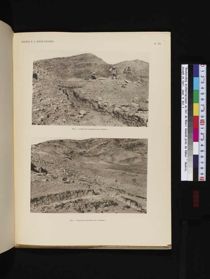 Recherches Archéologiques au Col de Khair khaneh près de Kābul : vol.1 / Page 89 (Color Image)
