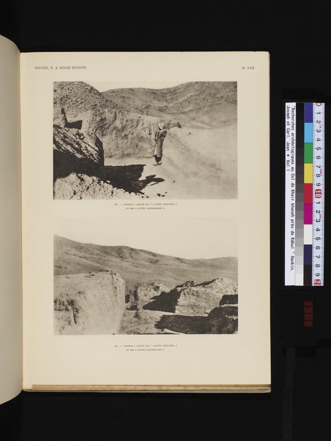 Recherches Archéologiques au Col de Khair khaneh près de Kābul : vol.1 / Page 93 (Color Image)