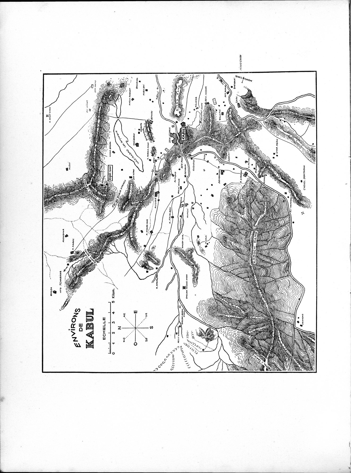 Recherches Archéologiques au Col de Khair khaneh près de Kābul : vol.1 / Page 10 (Grayscale High Resolution Image)