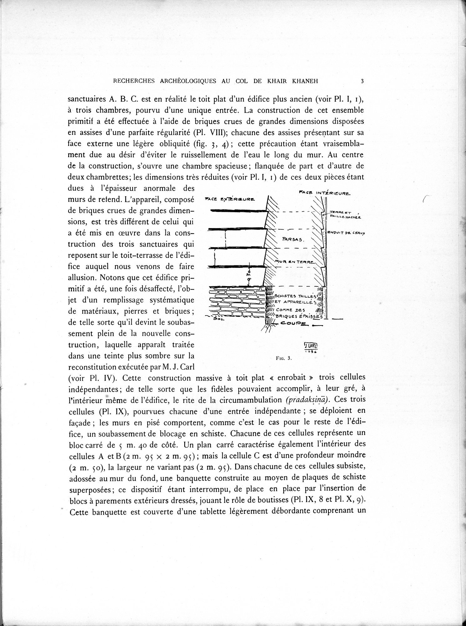 Recherches Archéologiques au Col de Khair khaneh près de Kābul : vol.1 / Page 13 (Grayscale High Resolution Image)
