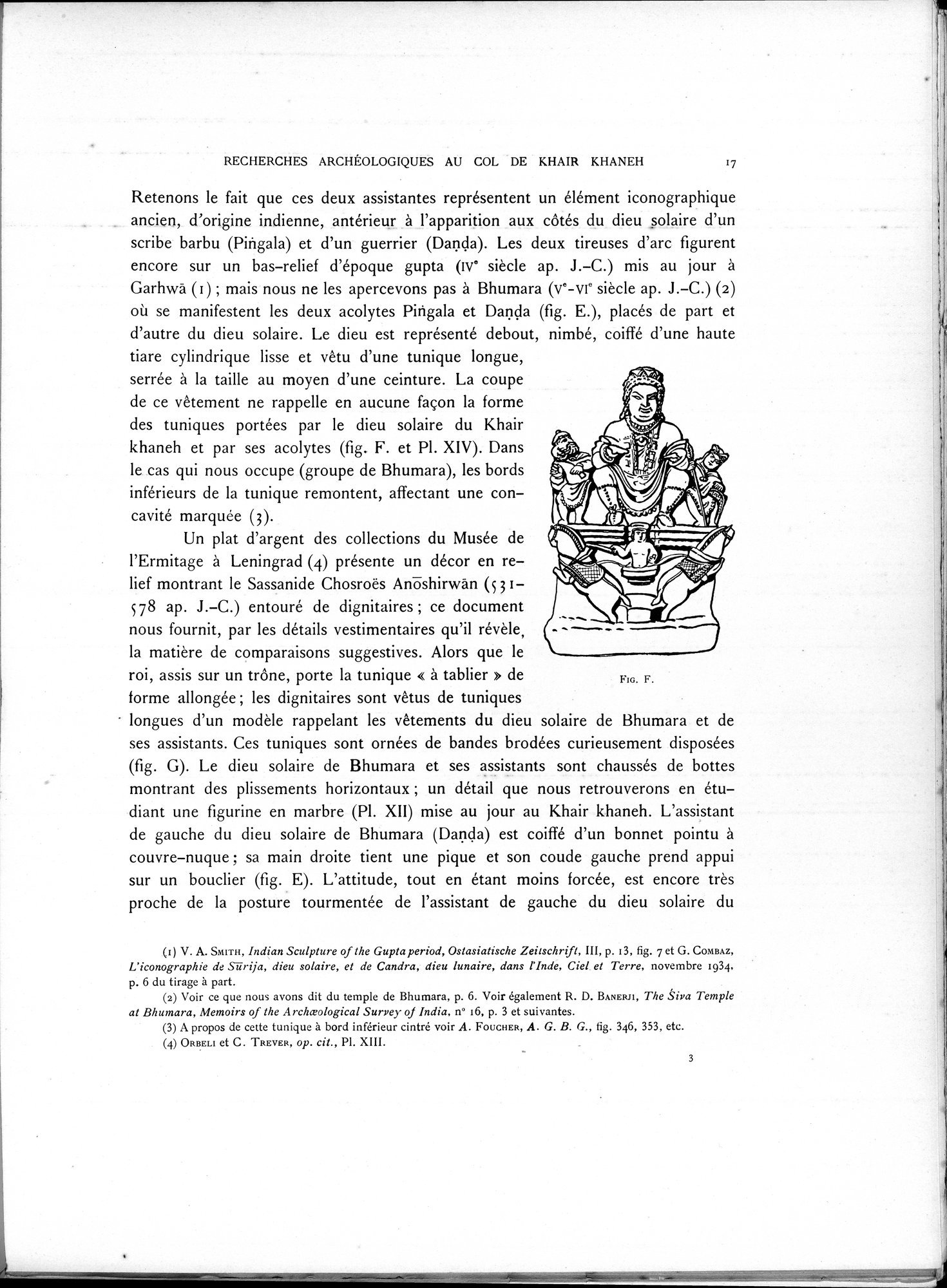 Recherches Archéologiques au Col de Khair khaneh près de Kābul : vol.1 / Page 27 (Grayscale High Resolution Image)