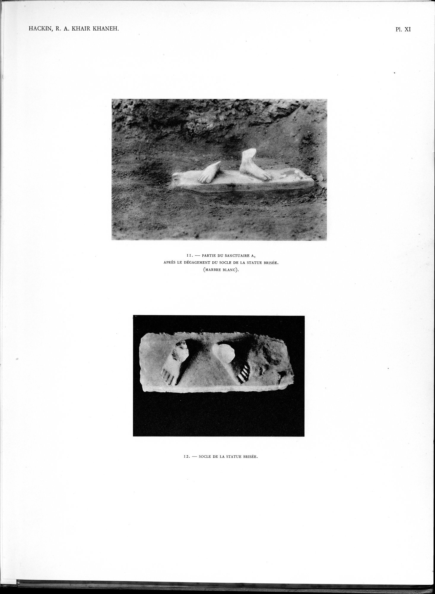 Recherches Archéologiques au Col de Khair khaneh près de Kābul : vol.1 / Page 71 (Grayscale High Resolution Image)