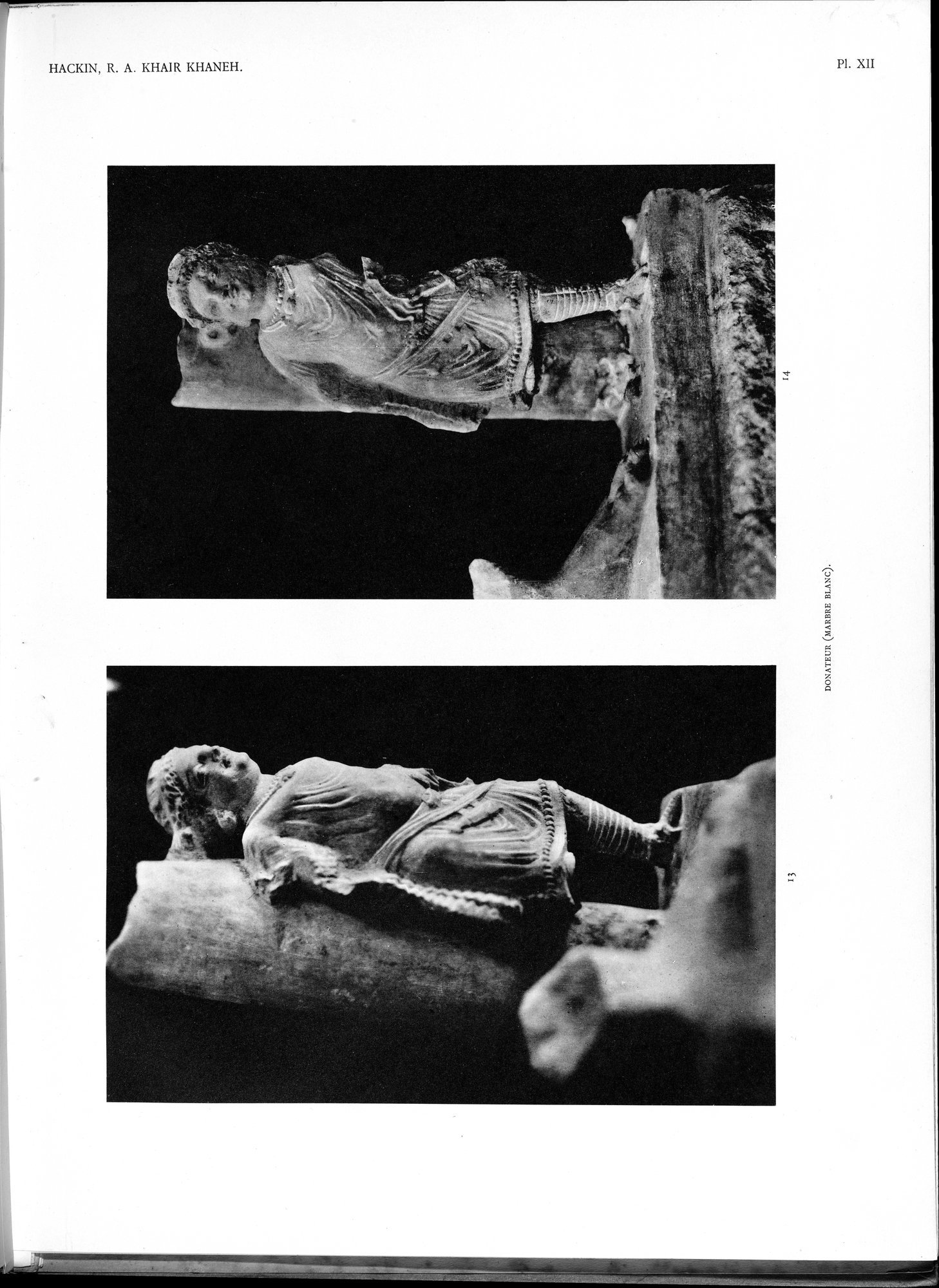 Recherches Archéologiques au Col de Khair khaneh près de Kābul : vol.1 / Page 73 (Grayscale High Resolution Image)