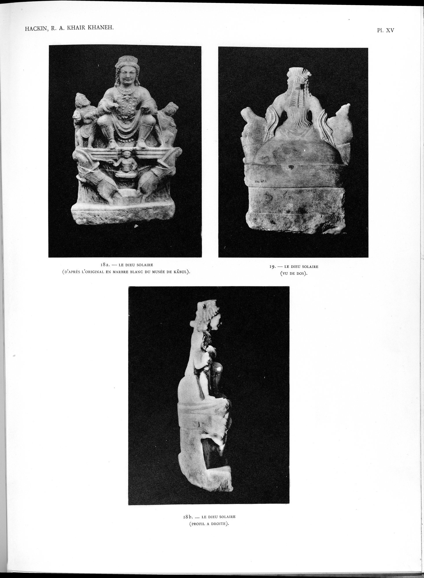 Recherches Archéologiques au Col de Khair khaneh près de Kābul : vol.1 / Page 79 (Grayscale High Resolution Image)