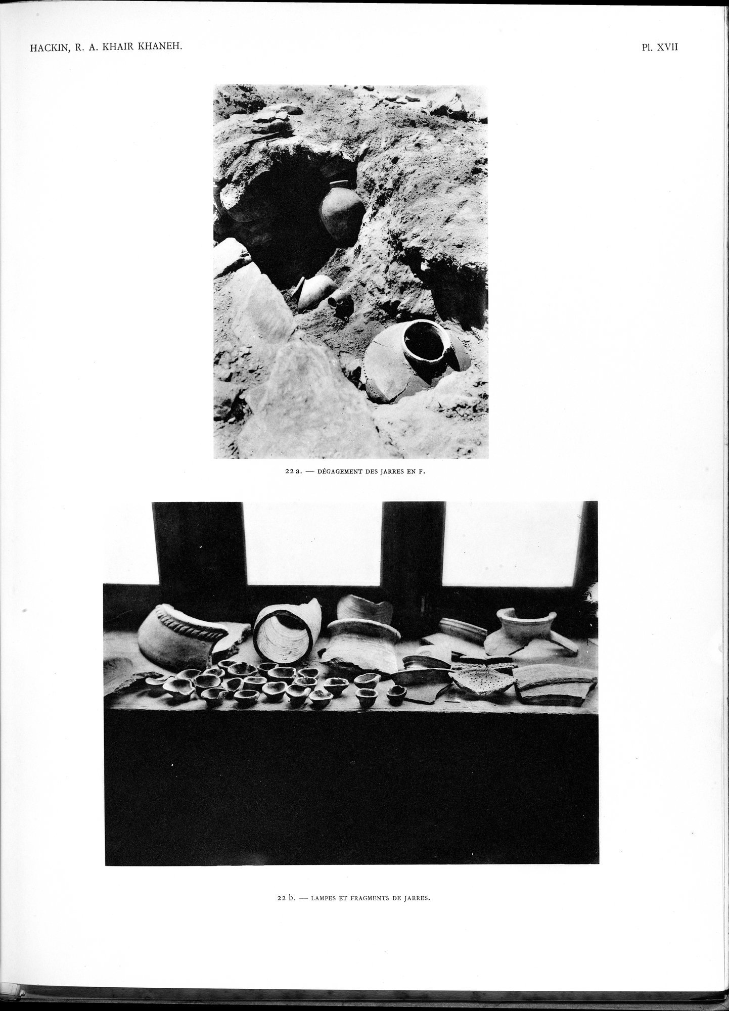 Recherches Archéologiques au Col de Khair khaneh près de Kābul : vol.1 / Page 83 (Grayscale High Resolution Image)