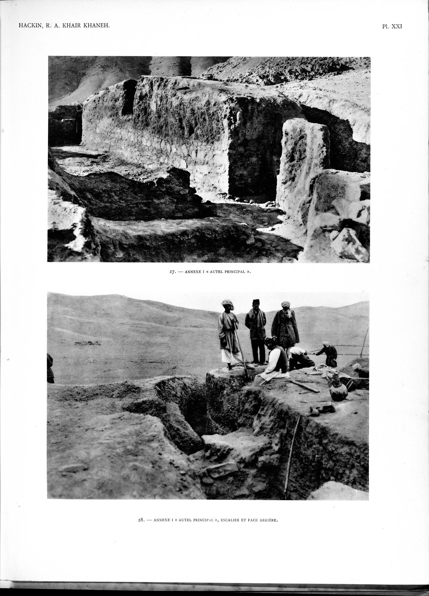 Recherches Archéologiques au Col de Khair khaneh près de Kābul : vol.1 / Page 91 (Grayscale High Resolution Image)