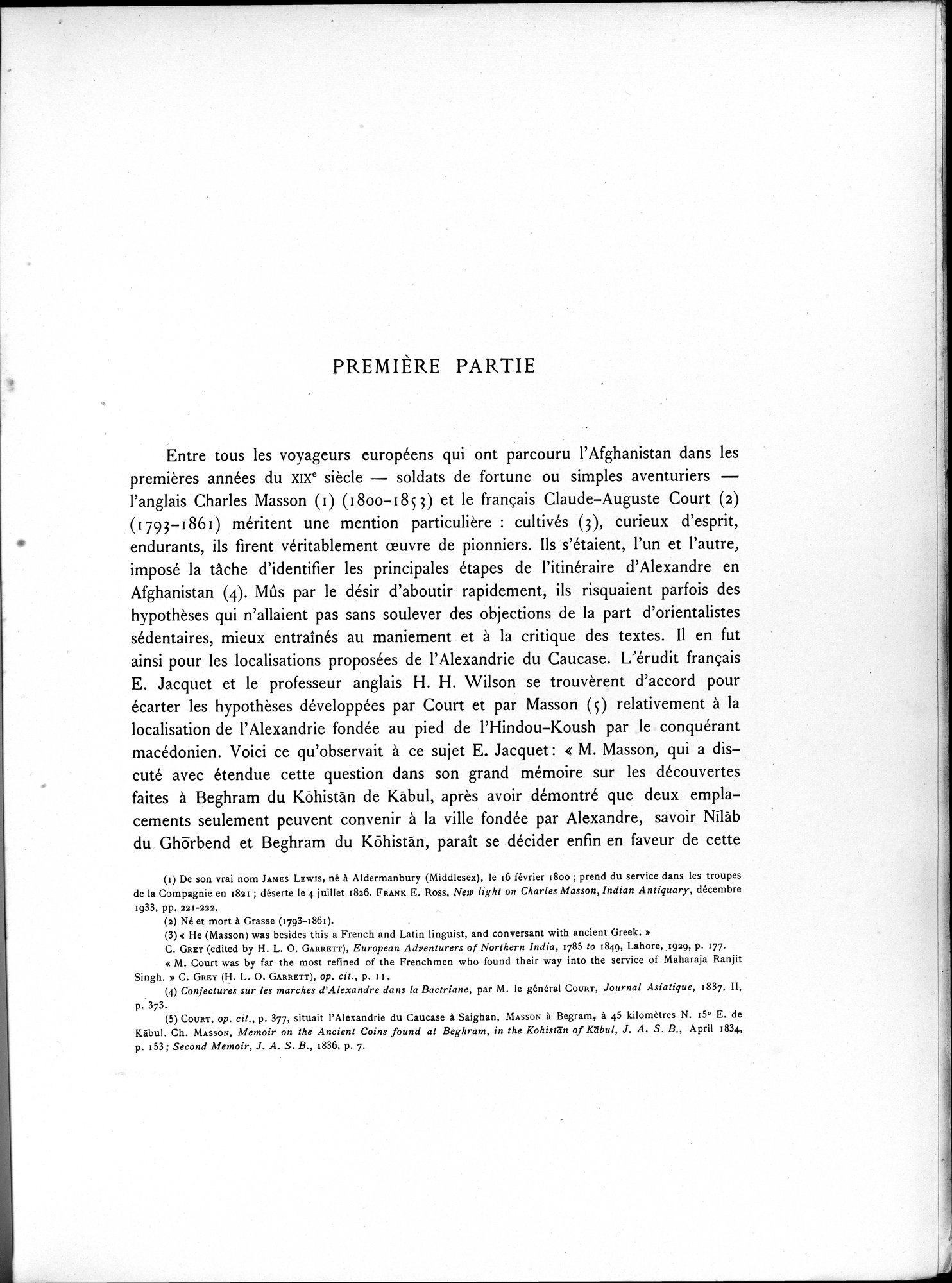 Recherches Archéologiques à Begram : vol.1 / 11 ページ（白黒高解像度画像）