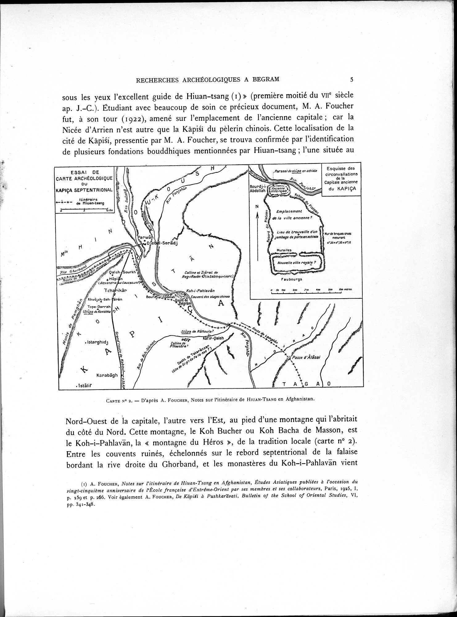 Recherches Archéologiques à Begram : vol.1 / 13 ページ（白黒高解像度画像）