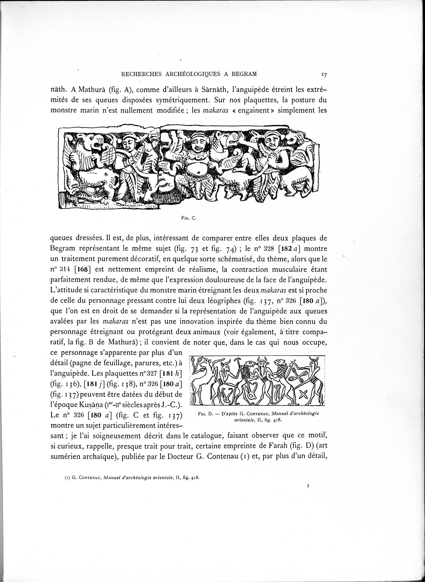 Recherches Archéologiques à Begram : vol.1 / 25 ページ（白黒高解像度画像）