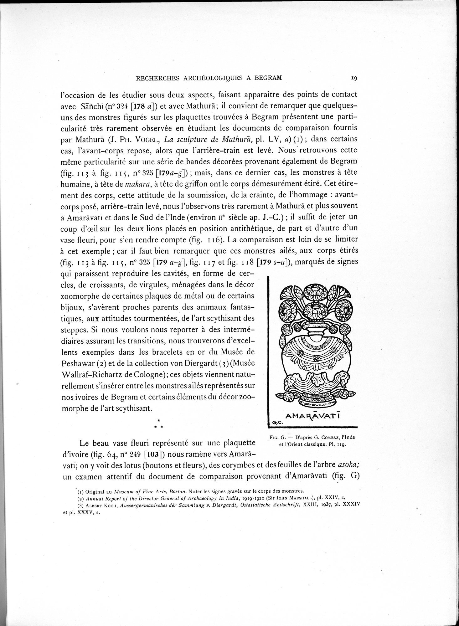 Recherches Archéologiques à Begram : vol.1 / 27 ページ（白黒高解像度画像）