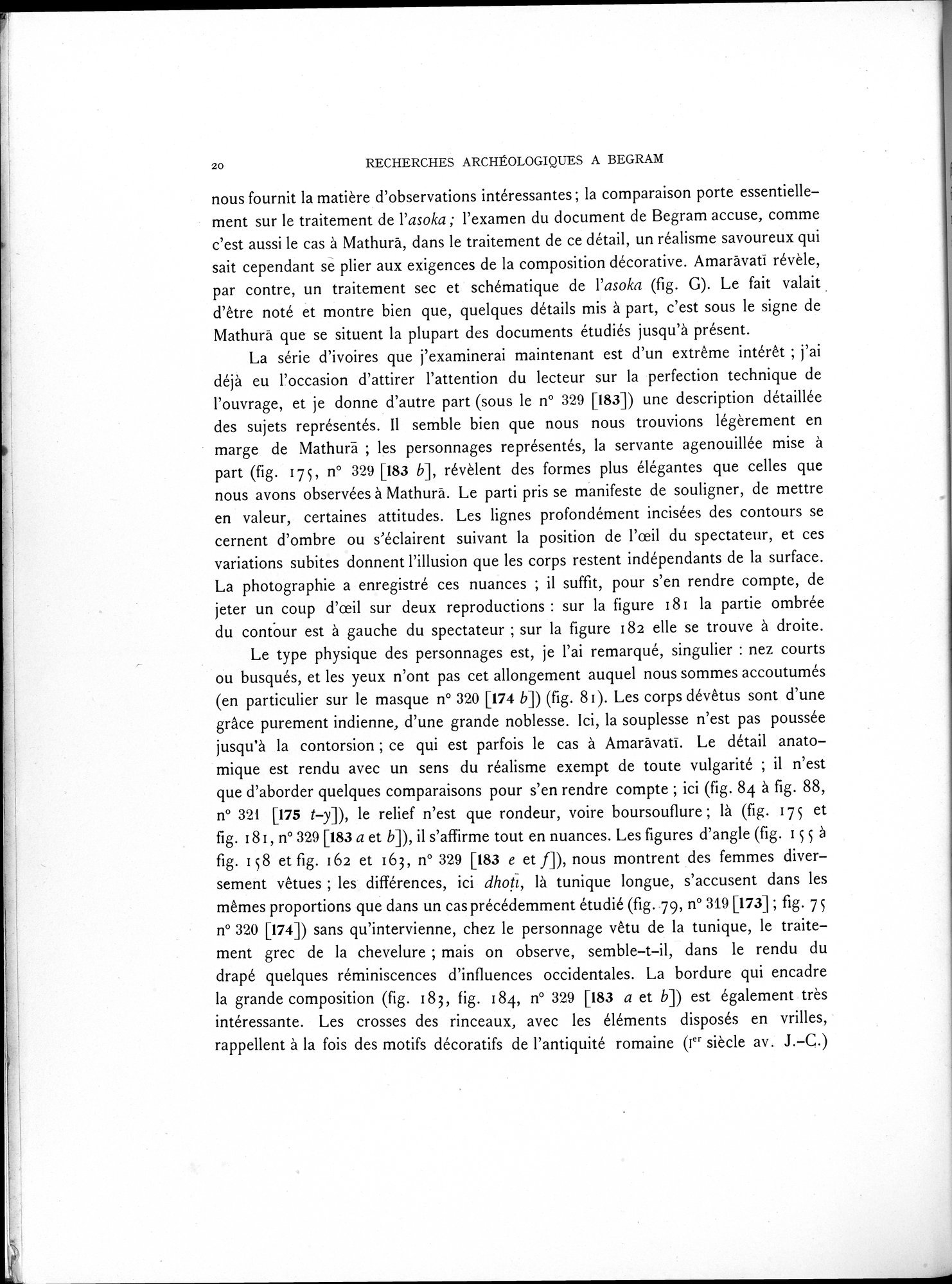 Recherches Archéologiques à Begram : vol.1 / Page 28 (Grayscale High Resolution Image)
