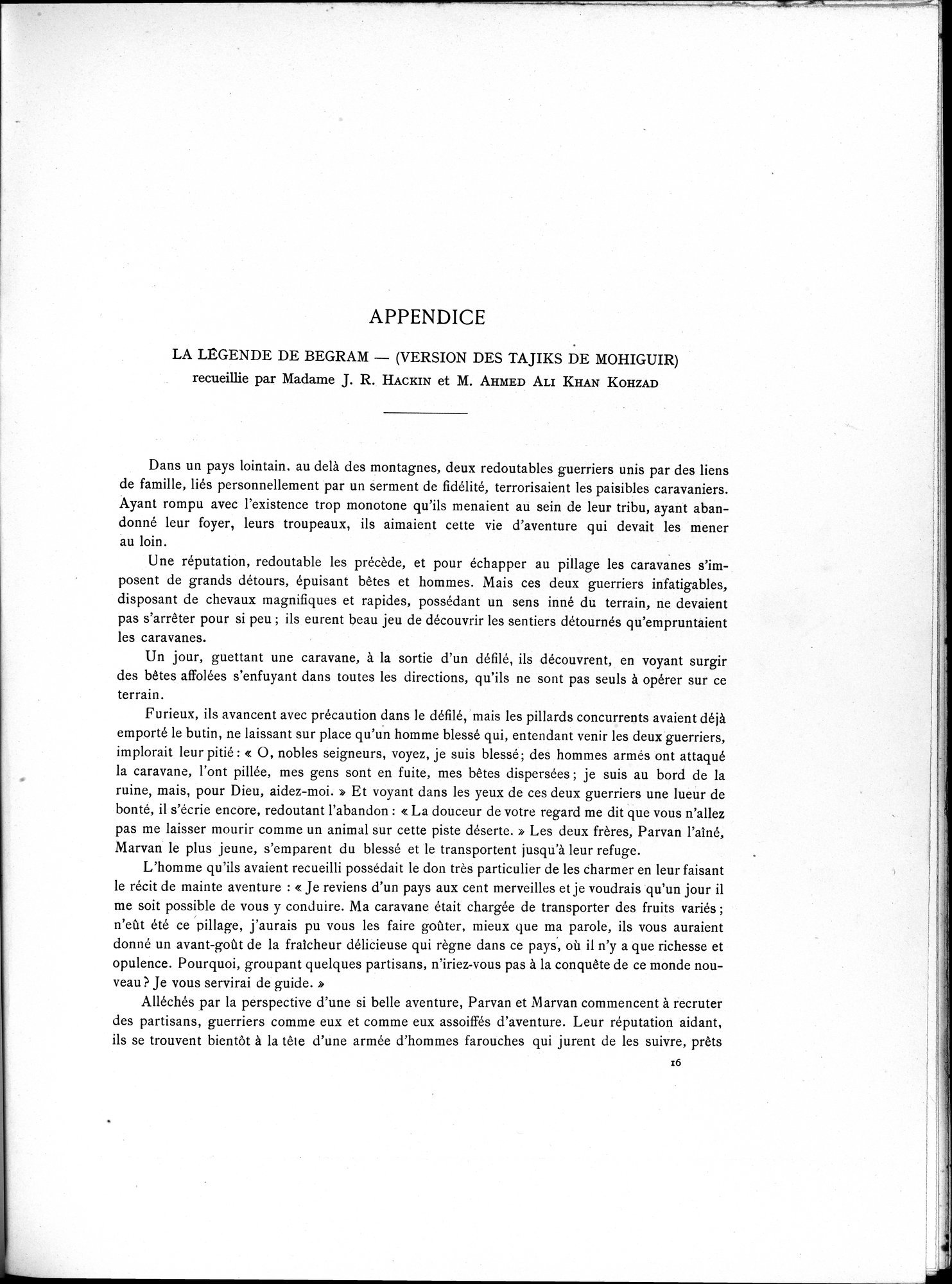Recherches Archéologiques à Begram : vol.1 / 129 ページ（白黒高解像度画像）