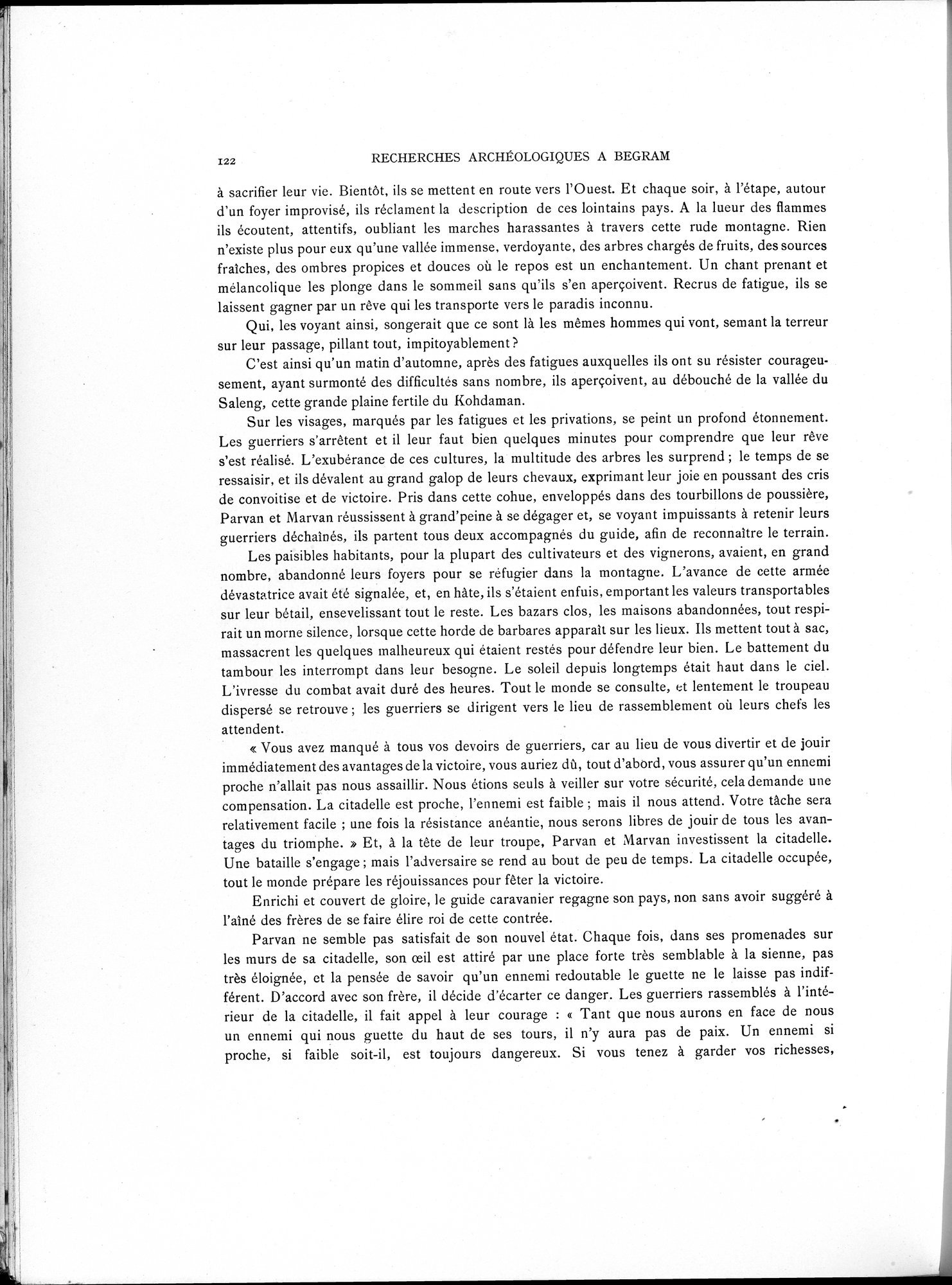 Recherches Archéologiques à Begram : vol.1 / 130 ページ（白黒高解像度画像）