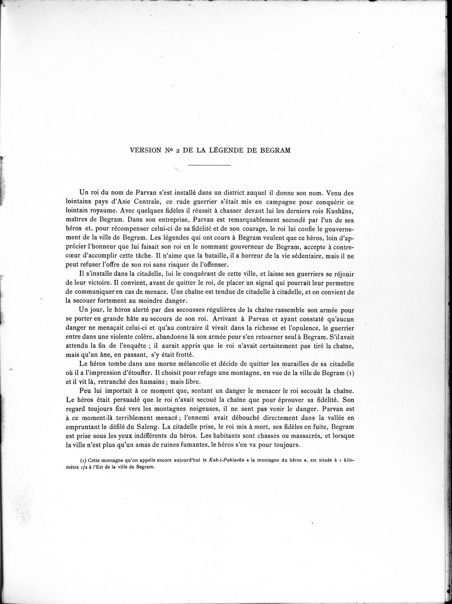 Recherches Archéologiques à Begram : vol.1 / 133 ページ（白黒高解像度画像）