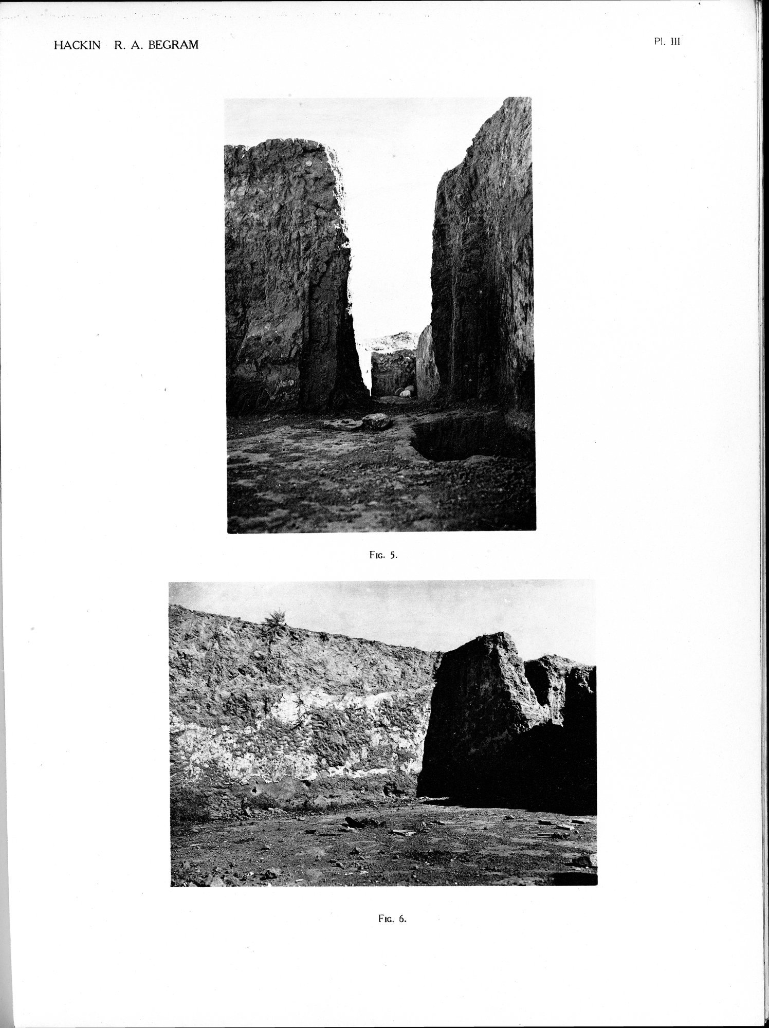 Recherches Archéologiques à Begram : vol.2 / Page 11 (Grayscale High Resolution Image)