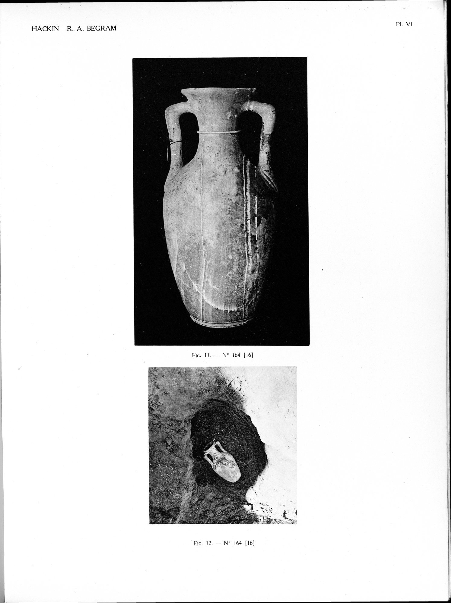 Recherches Archéologiques à Begram : vol.2 / Page 17 (Grayscale High Resolution Image)