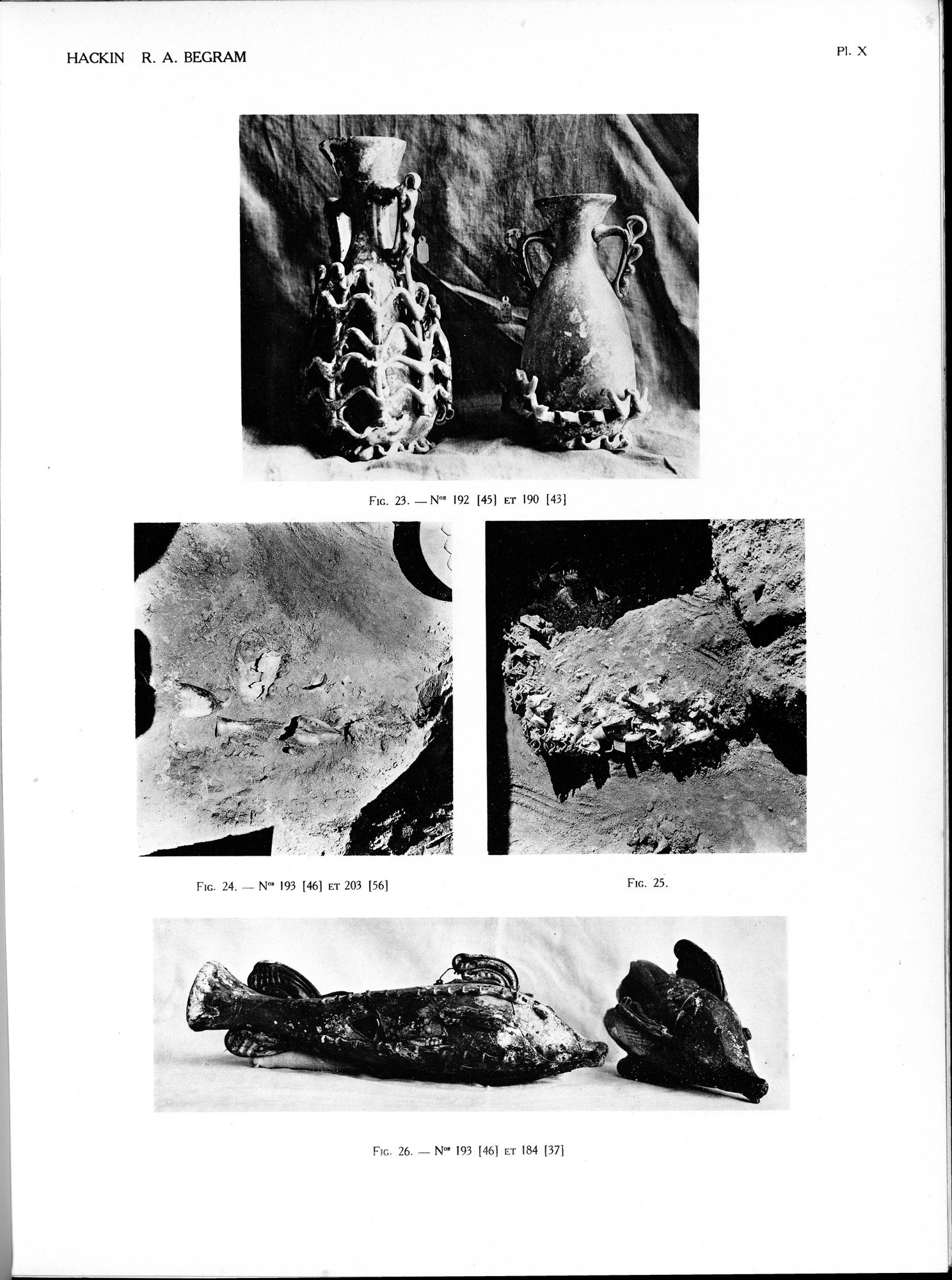 Recherches Archéologiques à Begram : vol.2 / 25 ページ（白黒高解像度画像）