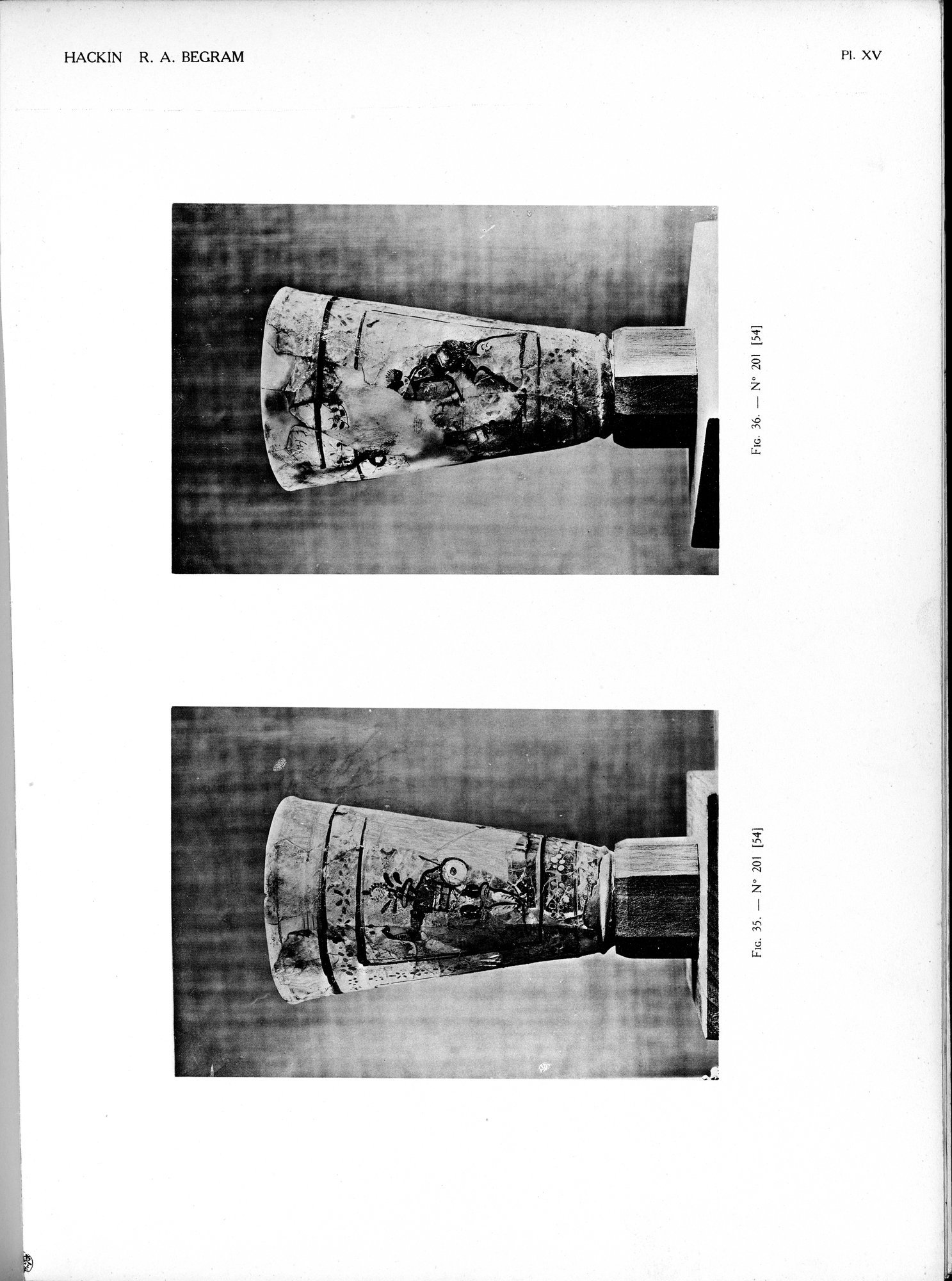 Recherches Archéologiques à Begram : vol.2 / Page 35 (Grayscale High Resolution Image)