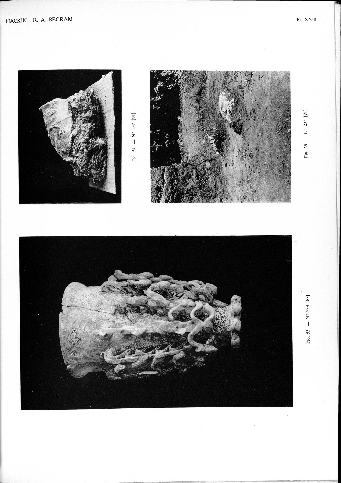 Recherches Archéologiques à Begram : vol.2 / 51 ページ（白黒高解像度画像）