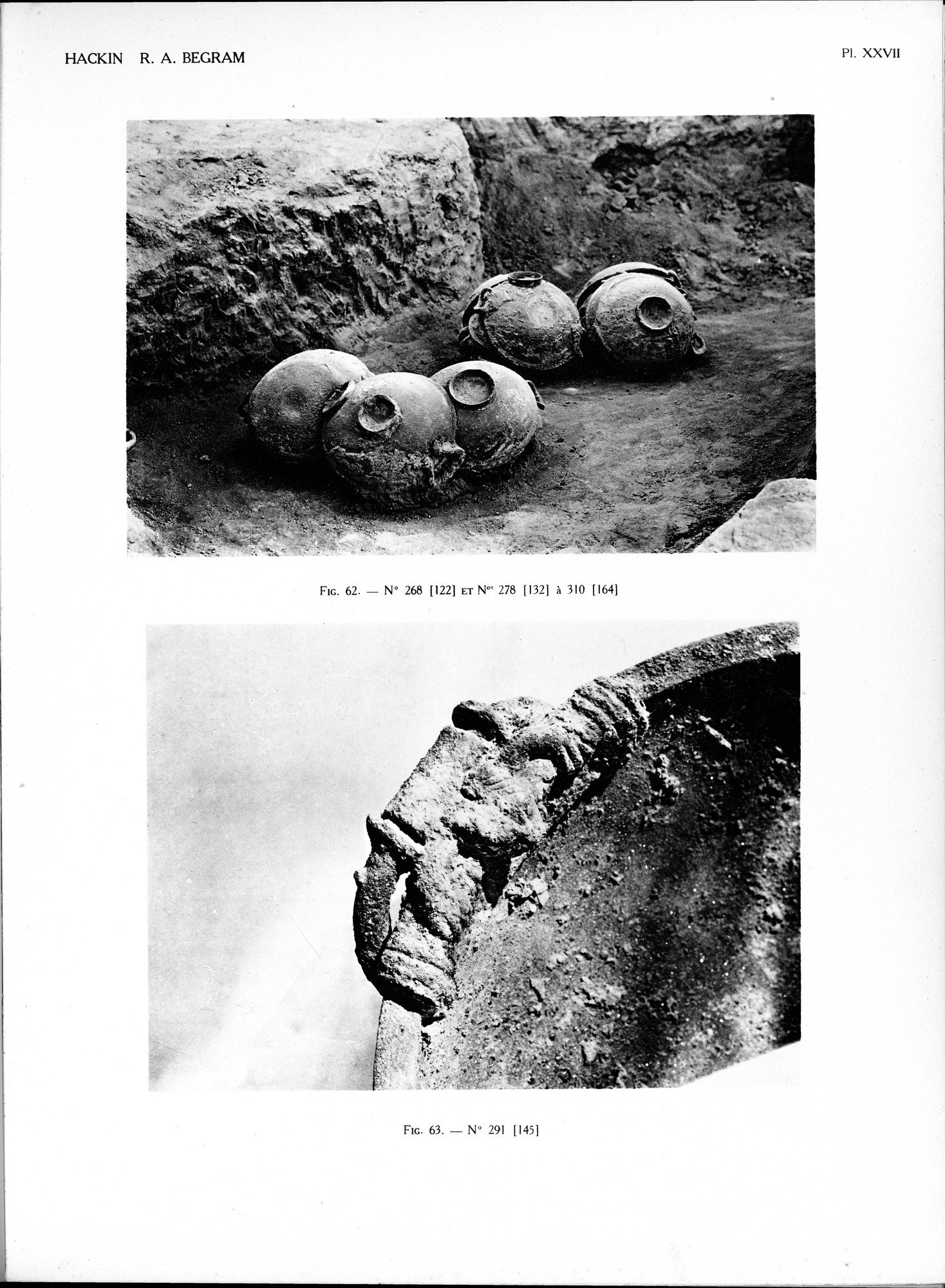 Recherches Archéologiques à Begram : vol.2 / 59 ページ（白黒高解像度画像）