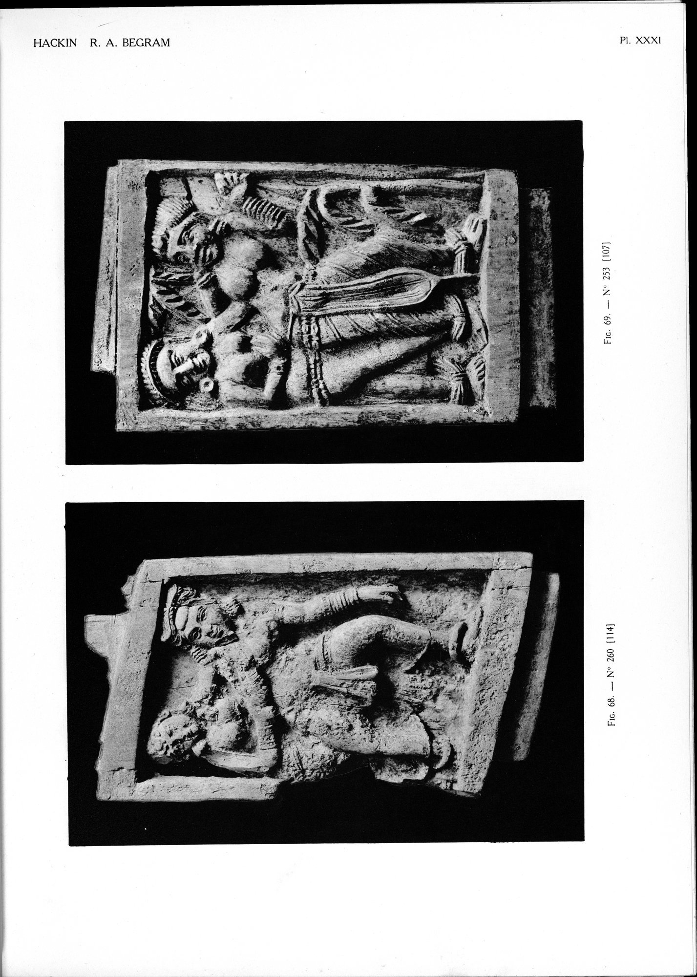 Recherches Archéologiques à Begram : vol.2 / 67 ページ（白黒高解像度画像）