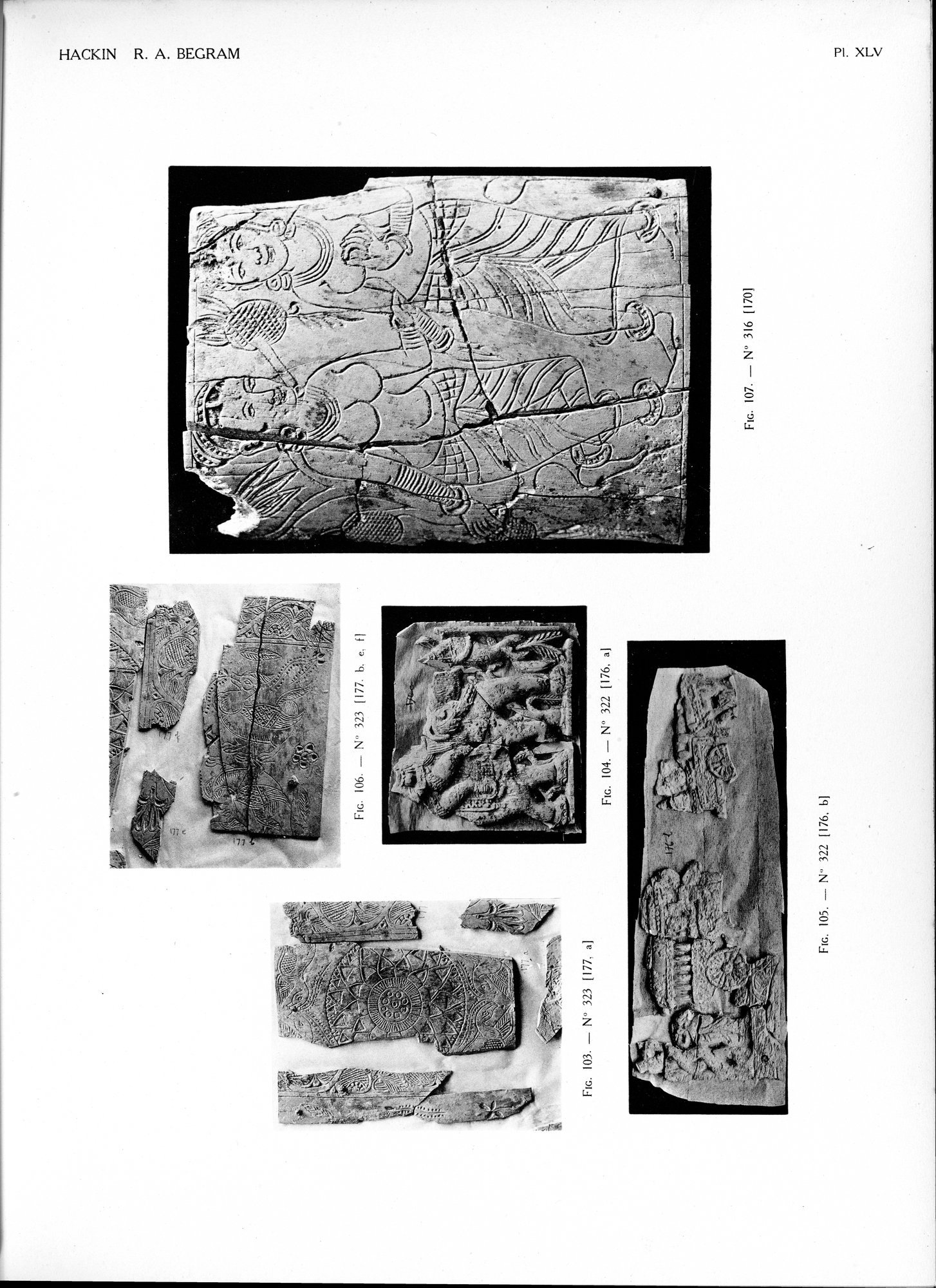 Recherches Archéologiques à Begram : vol.2 / Page 95 (Grayscale High Resolution Image)