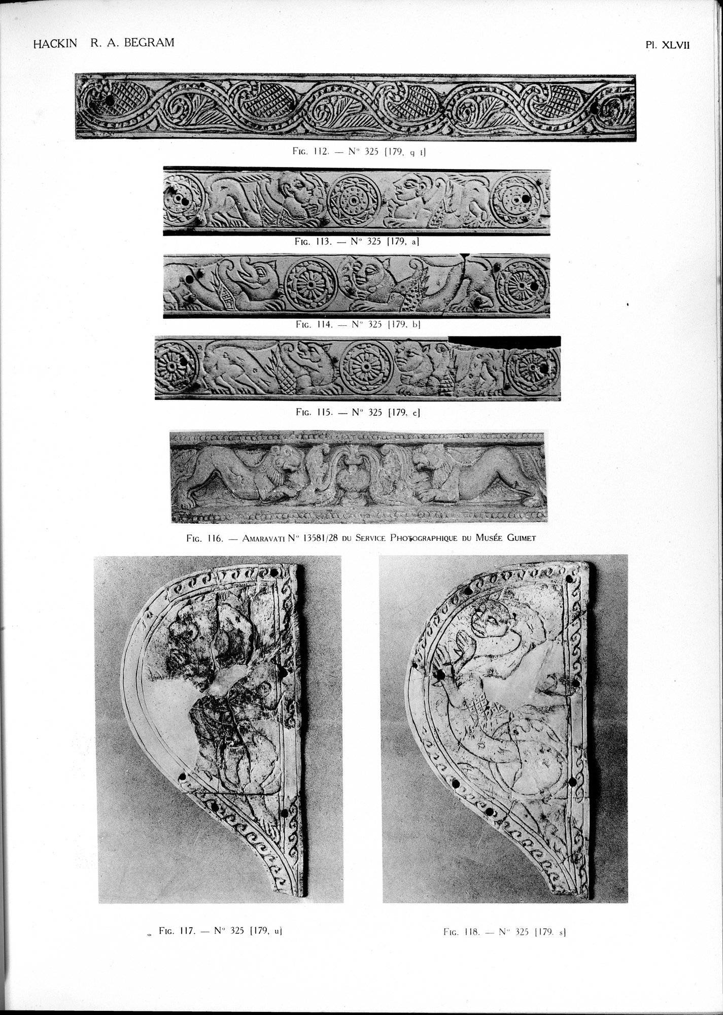 Recherches Archéologiques à Begram : vol.2 / 99 ページ（白黒高解像度画像）