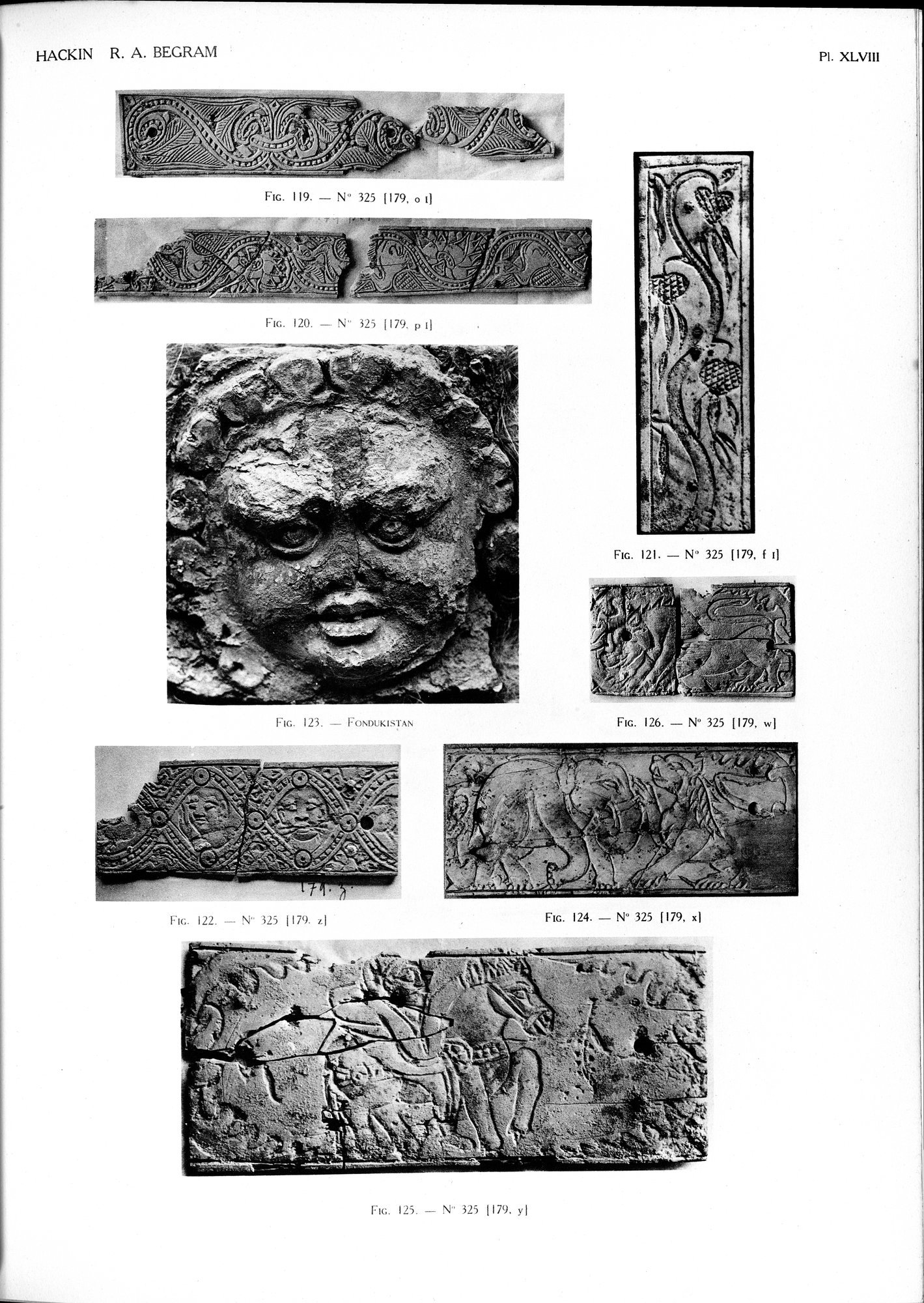 Recherches Archéologiques à Begram : vol.2 / 101 ページ（白黒高解像度画像）