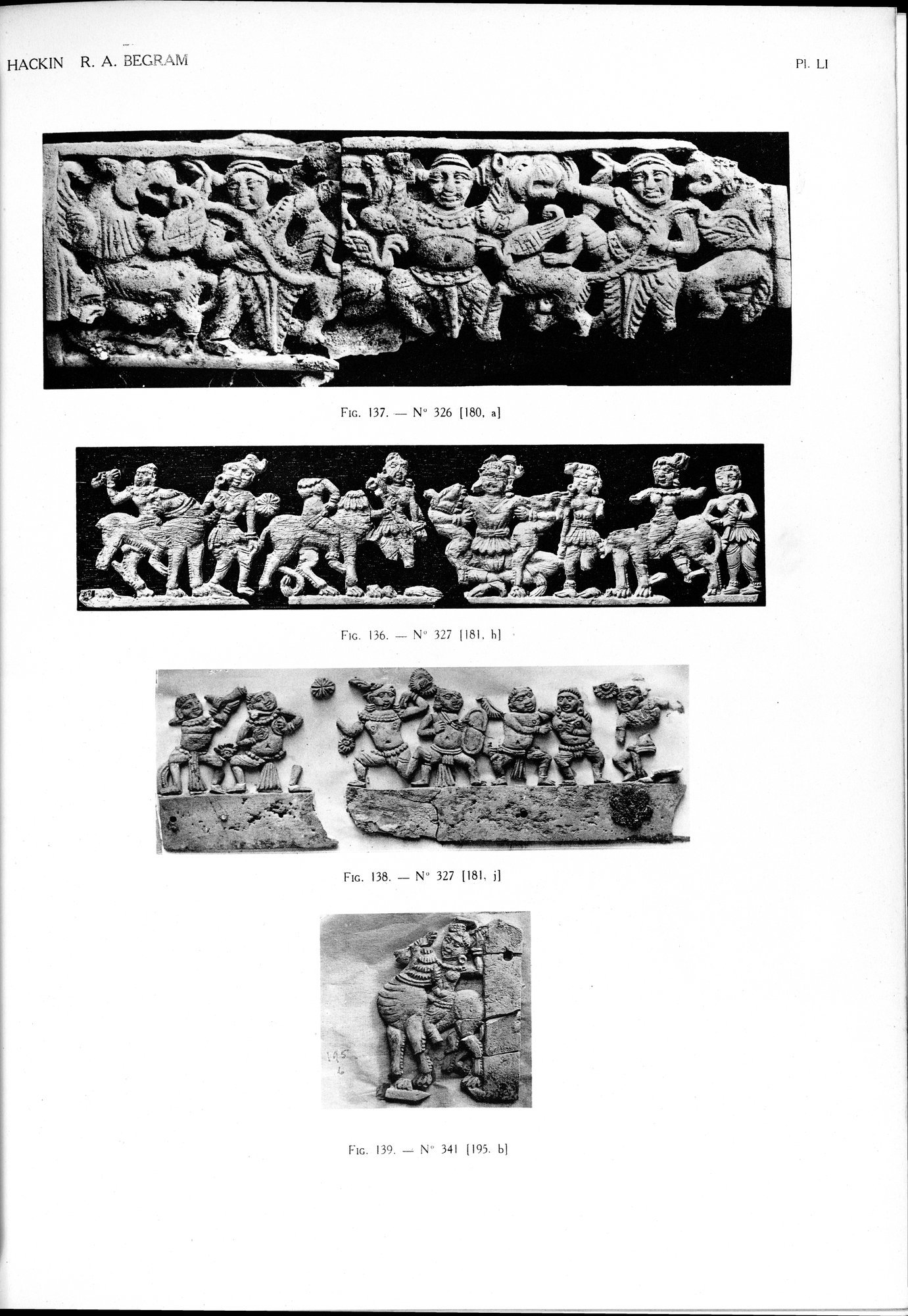 Recherches Archéologiques à Begram : vol.2 / 107 ページ（白黒高解像度画像）