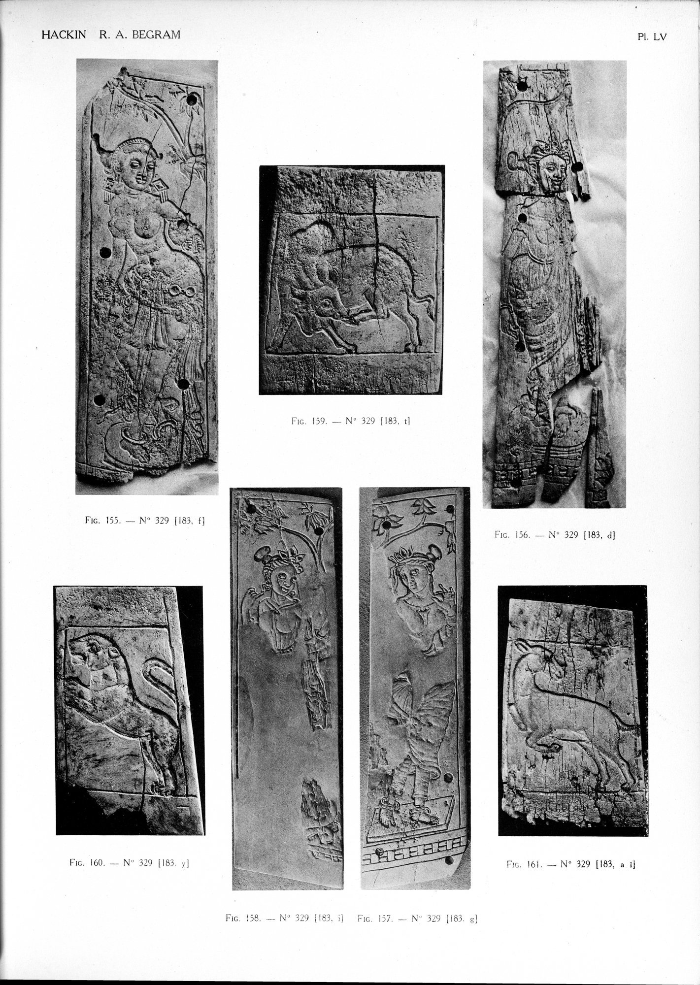 Recherches Archéologiques à Begram : vol.2 / 115 ページ（白黒高解像度画像）