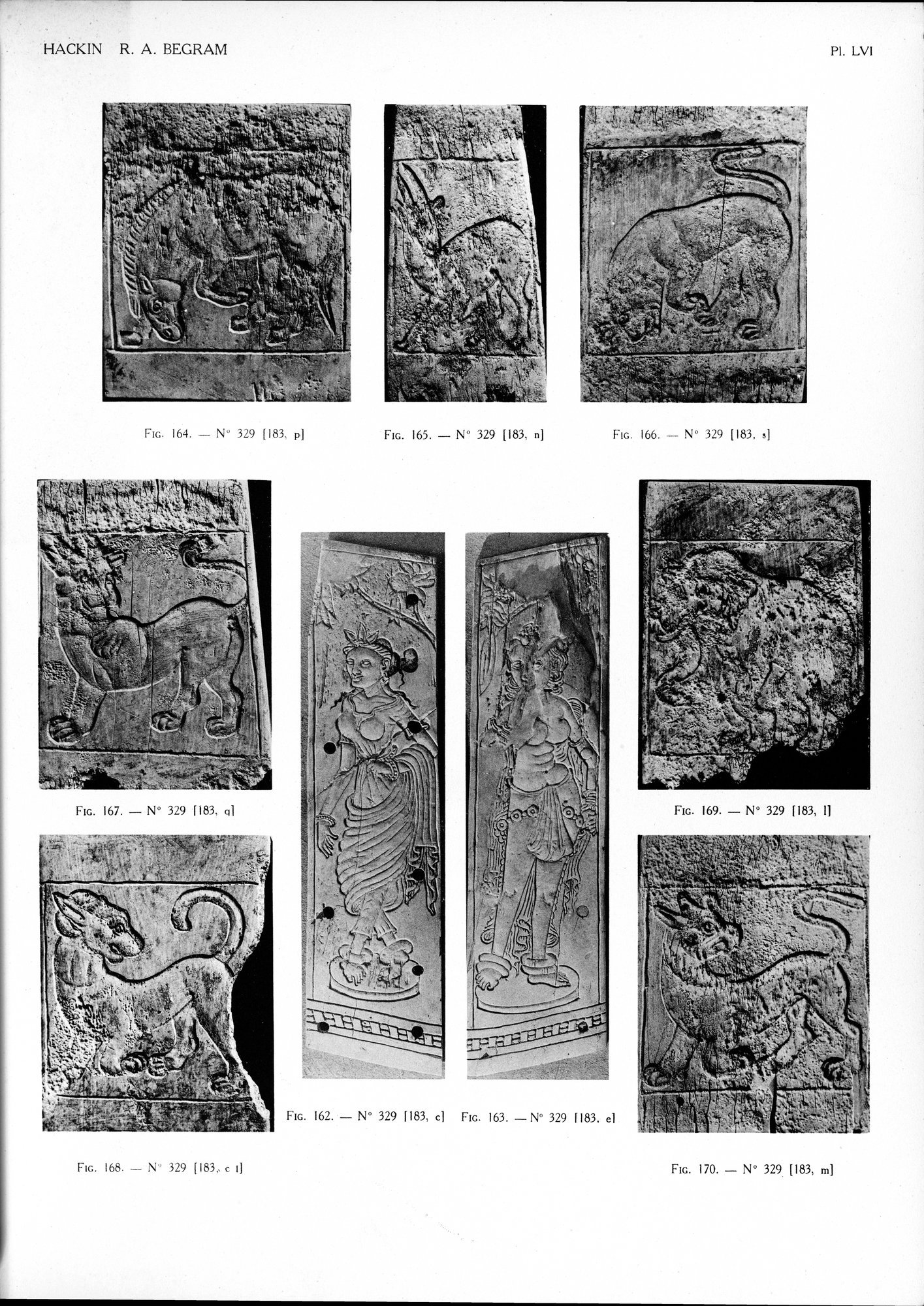 Recherches Archéologiques à Begram : vol.2 / 117 ページ（白黒高解像度画像）