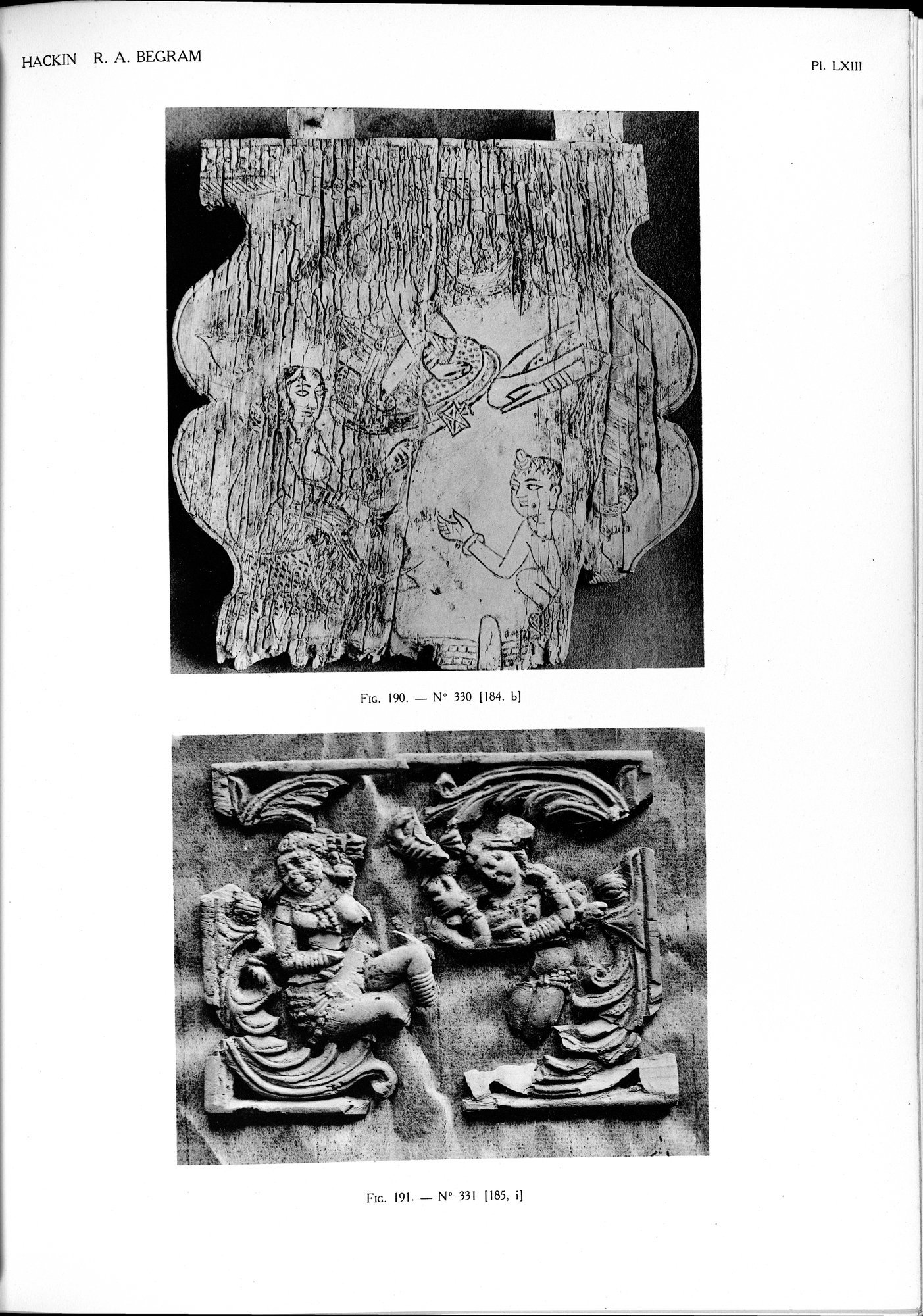 Recherches Archéologiques à Begram : vol.2 / 131 ページ（白黒高解像度画像）
