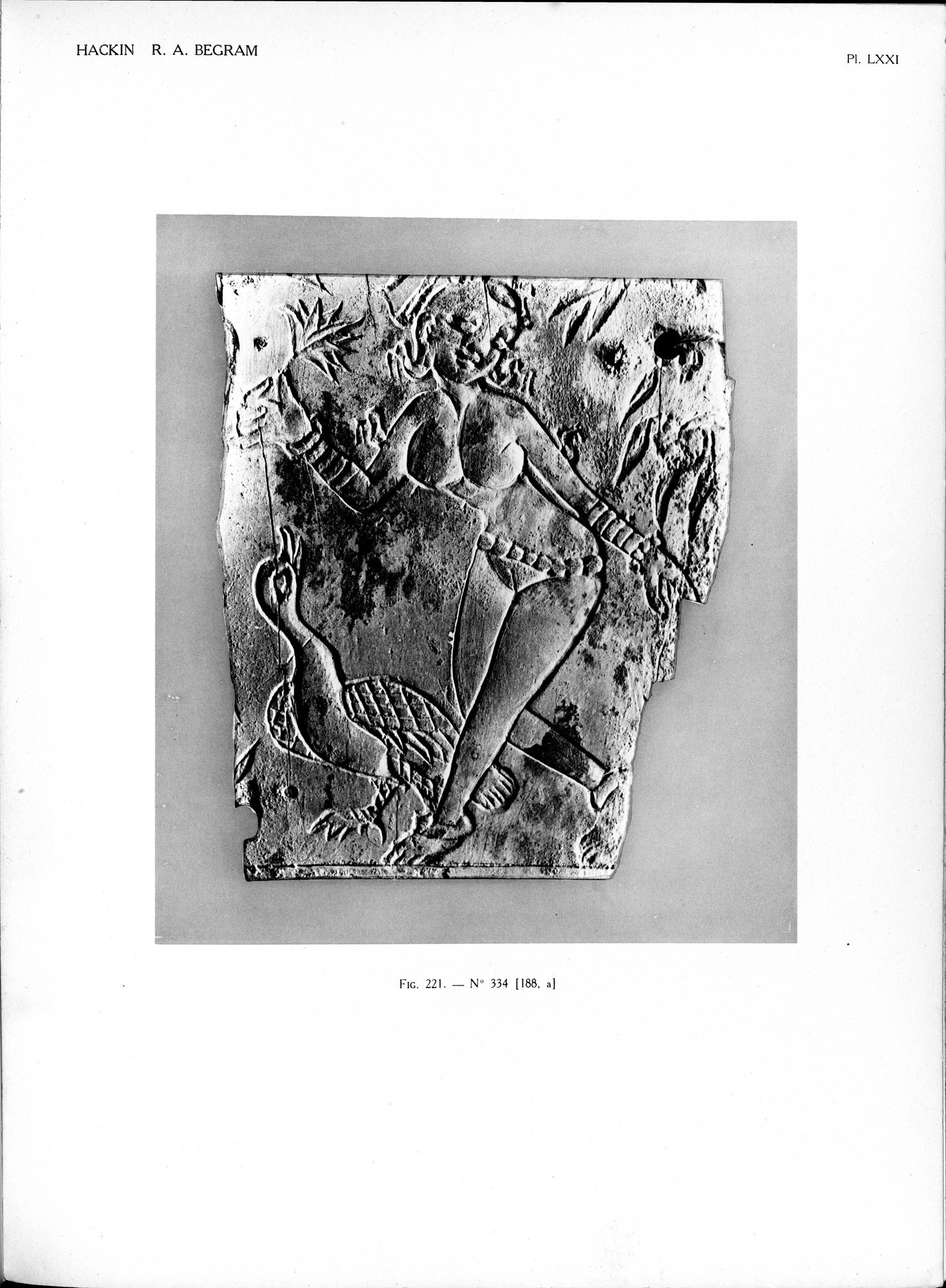 Recherches Archéologiques à Begram : vol.2 / 147 ページ（白黒高解像度画像）