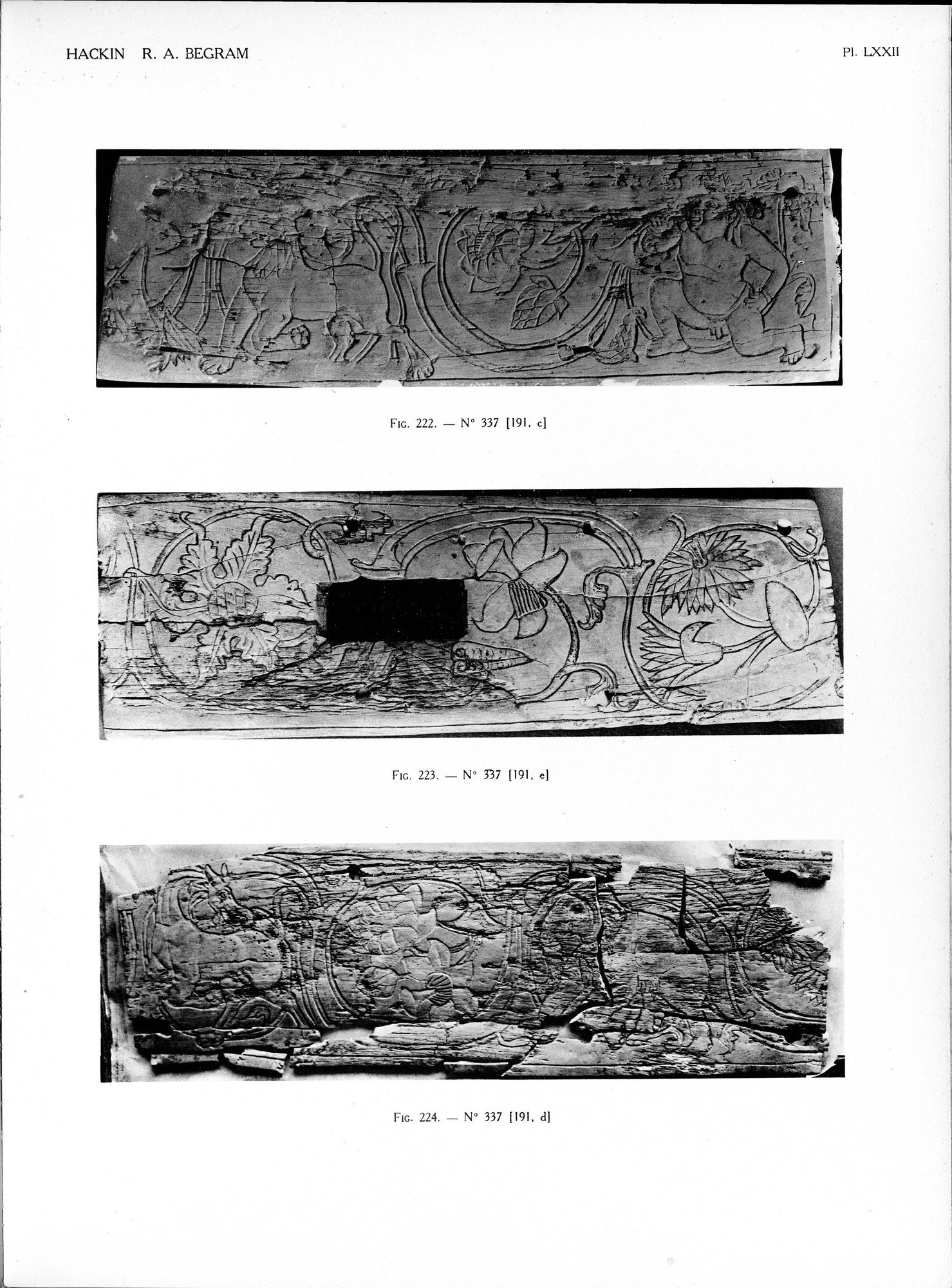Recherches Archéologiques à Begram : vol.2 / 149 ページ（白黒高解像度画像）